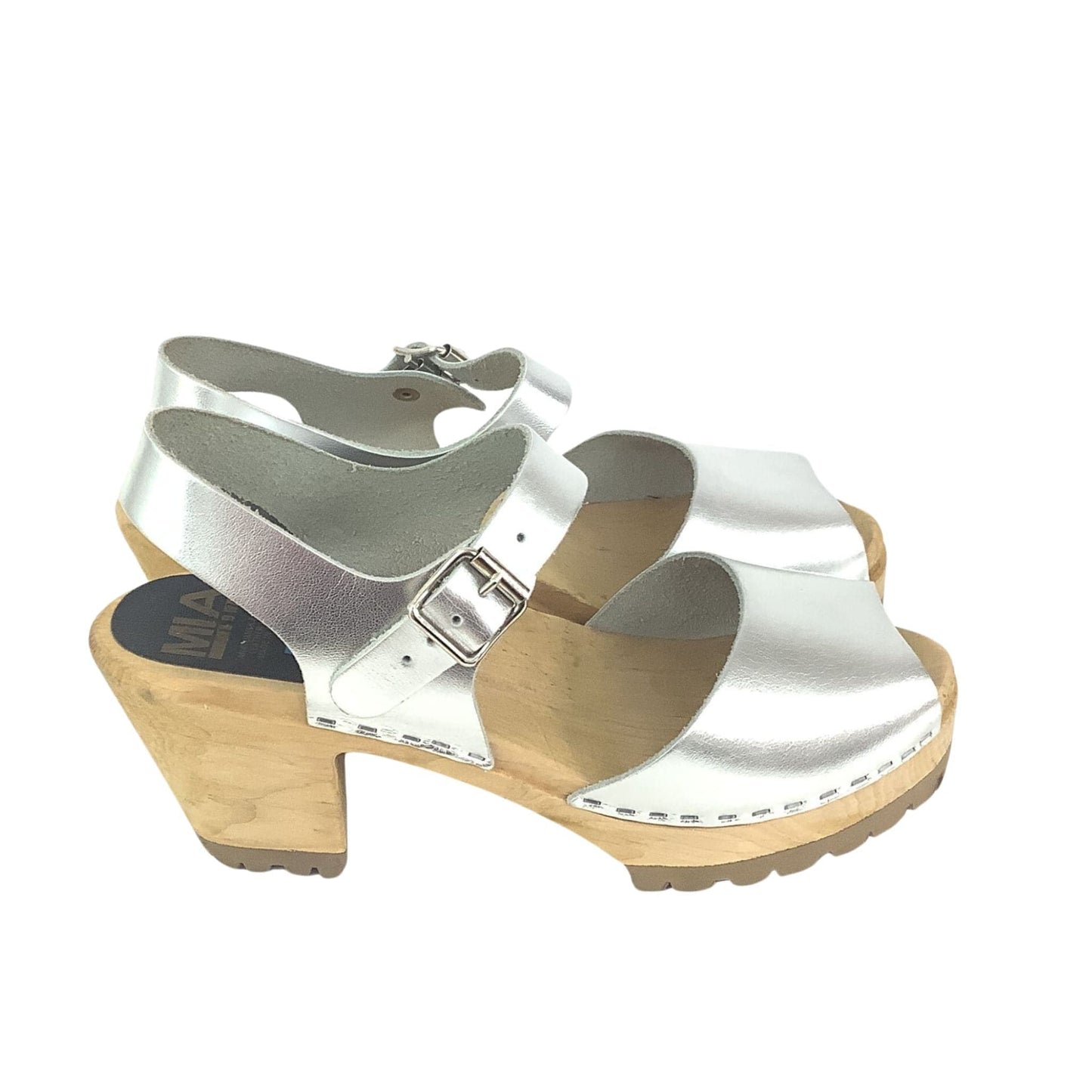 Chunky Metallic Sandals