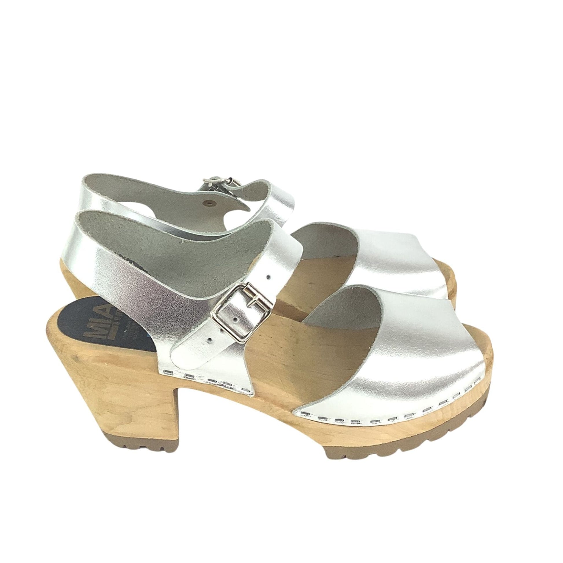 Chunky Metallic Sandals