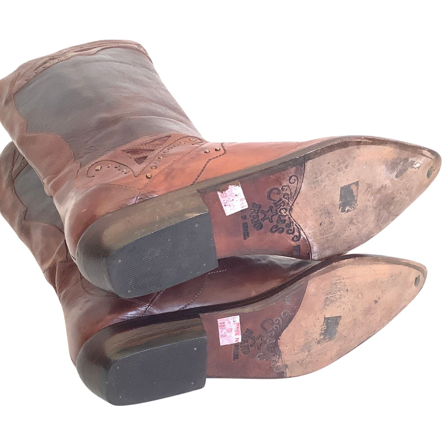 Circles Flat Western Boots