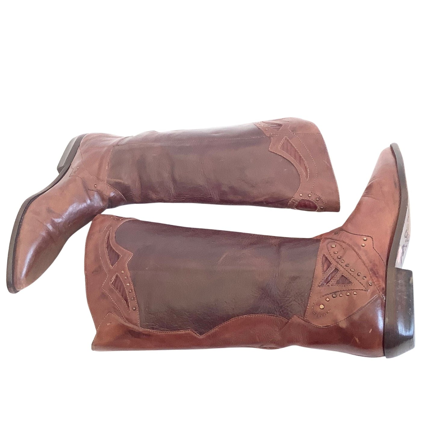 Circles Flat Western Boots