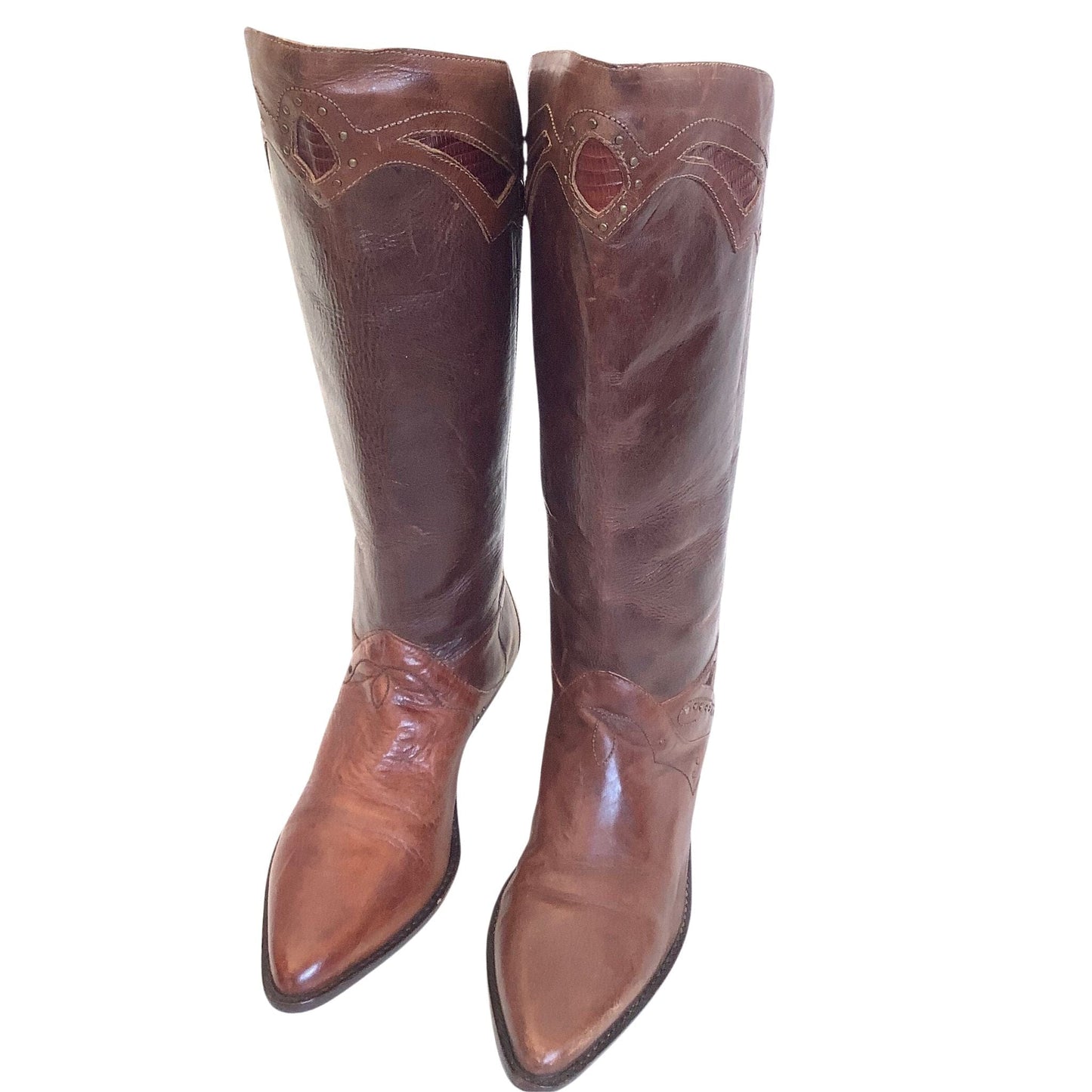 Circles Flat Western Boots