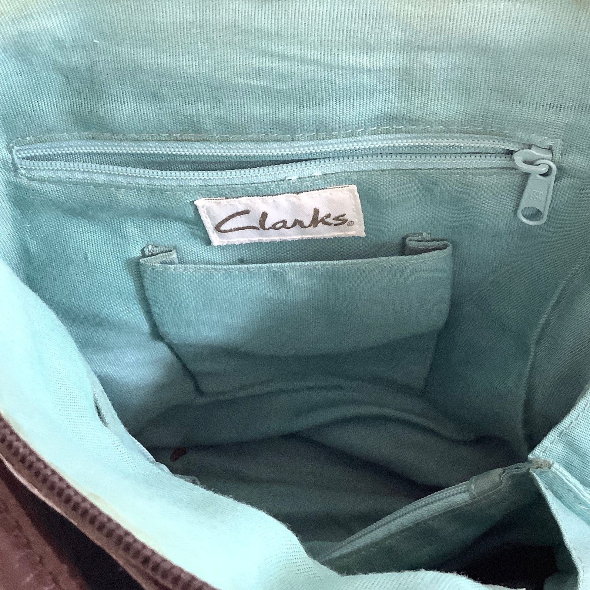 clarks backpack leather Clarks Mini-Backpack 1990s