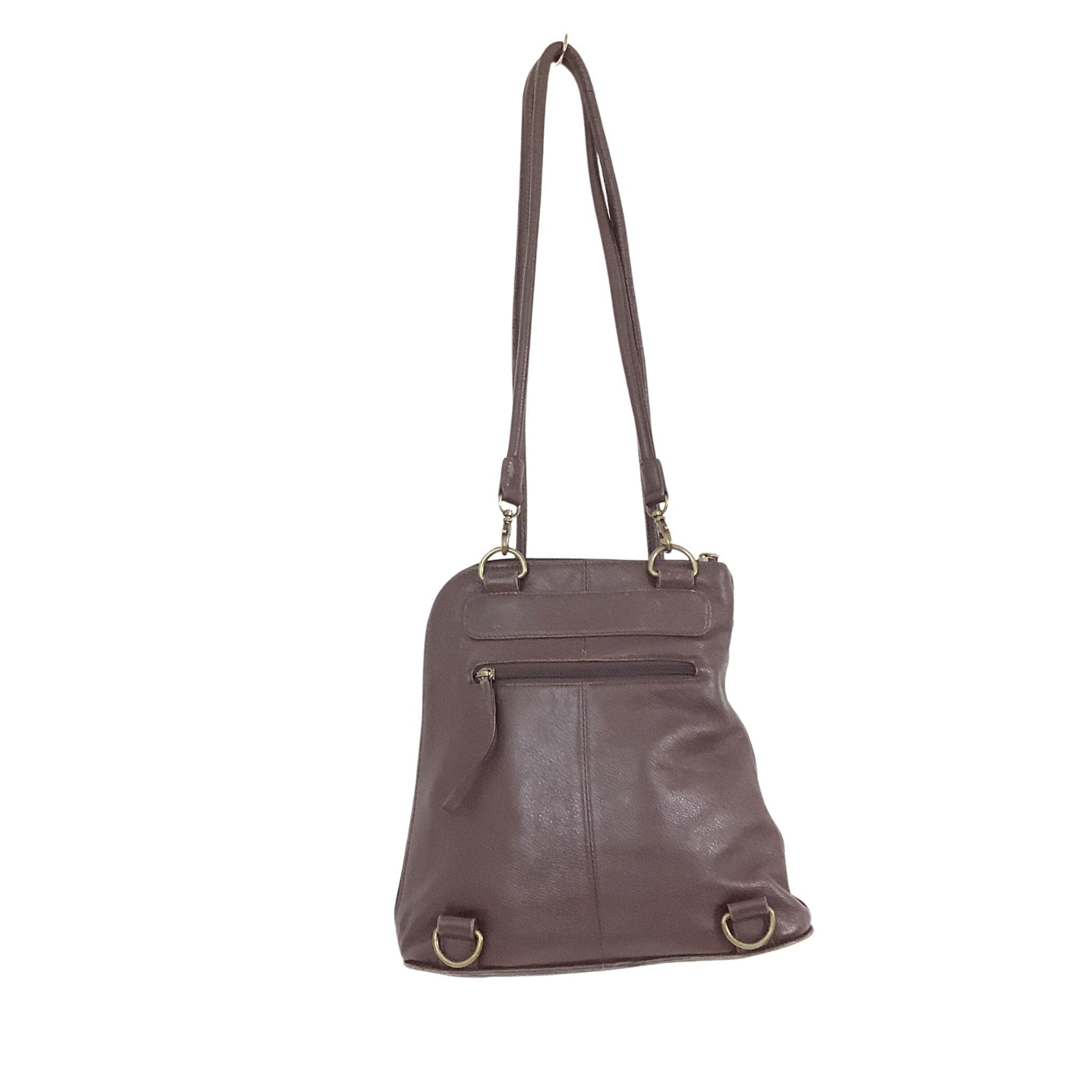 Vintage 1990s Mini-BackpackVintage Brown Leather