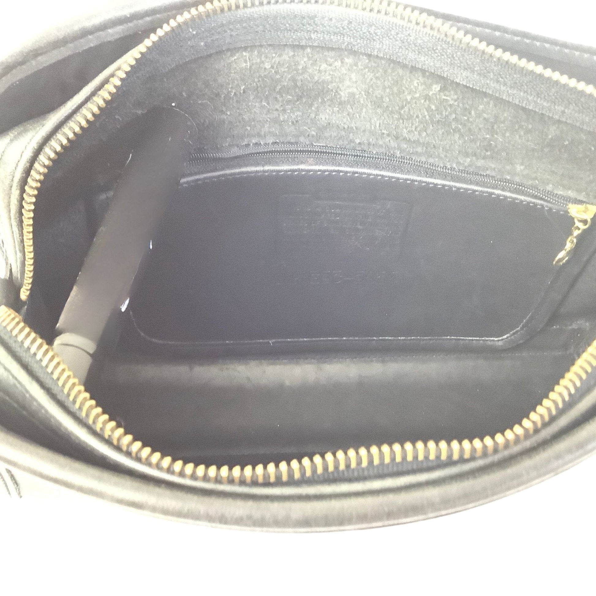 Coach Black Leather Bag
