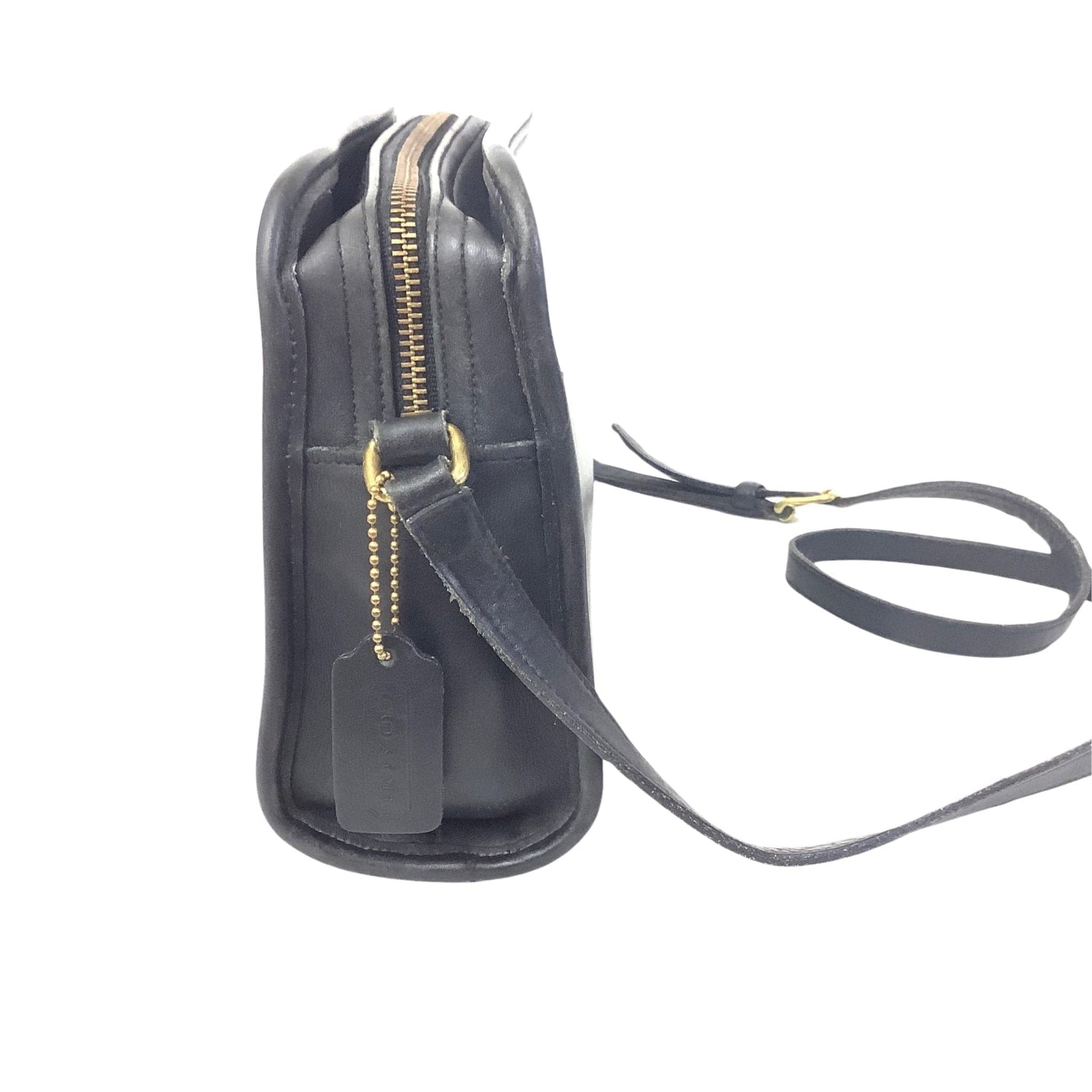 Coach Black Leather Bag