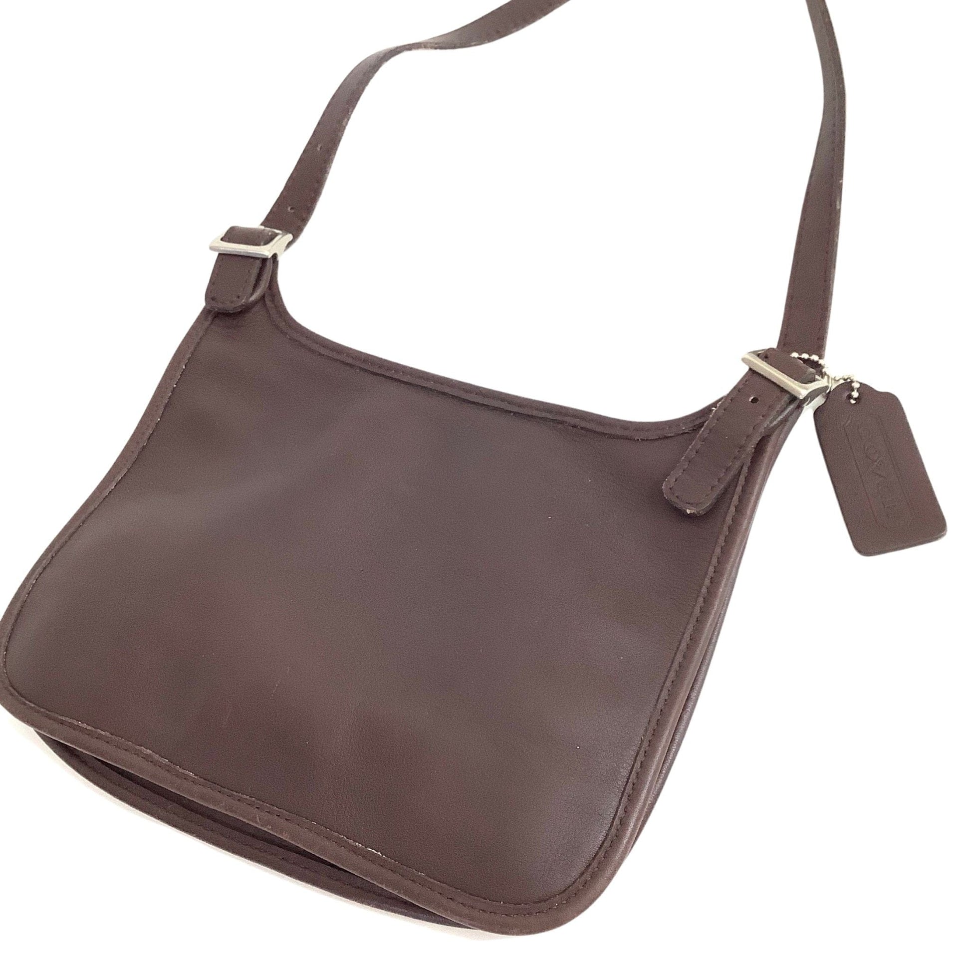 Coach Brown Leather Bag Brown / Leather / Y2K - Now