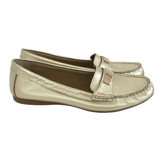 Coach Gold Loafers
