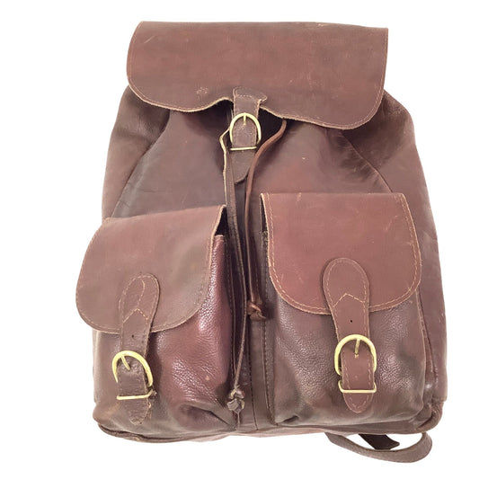 Colombian Leather Backpack