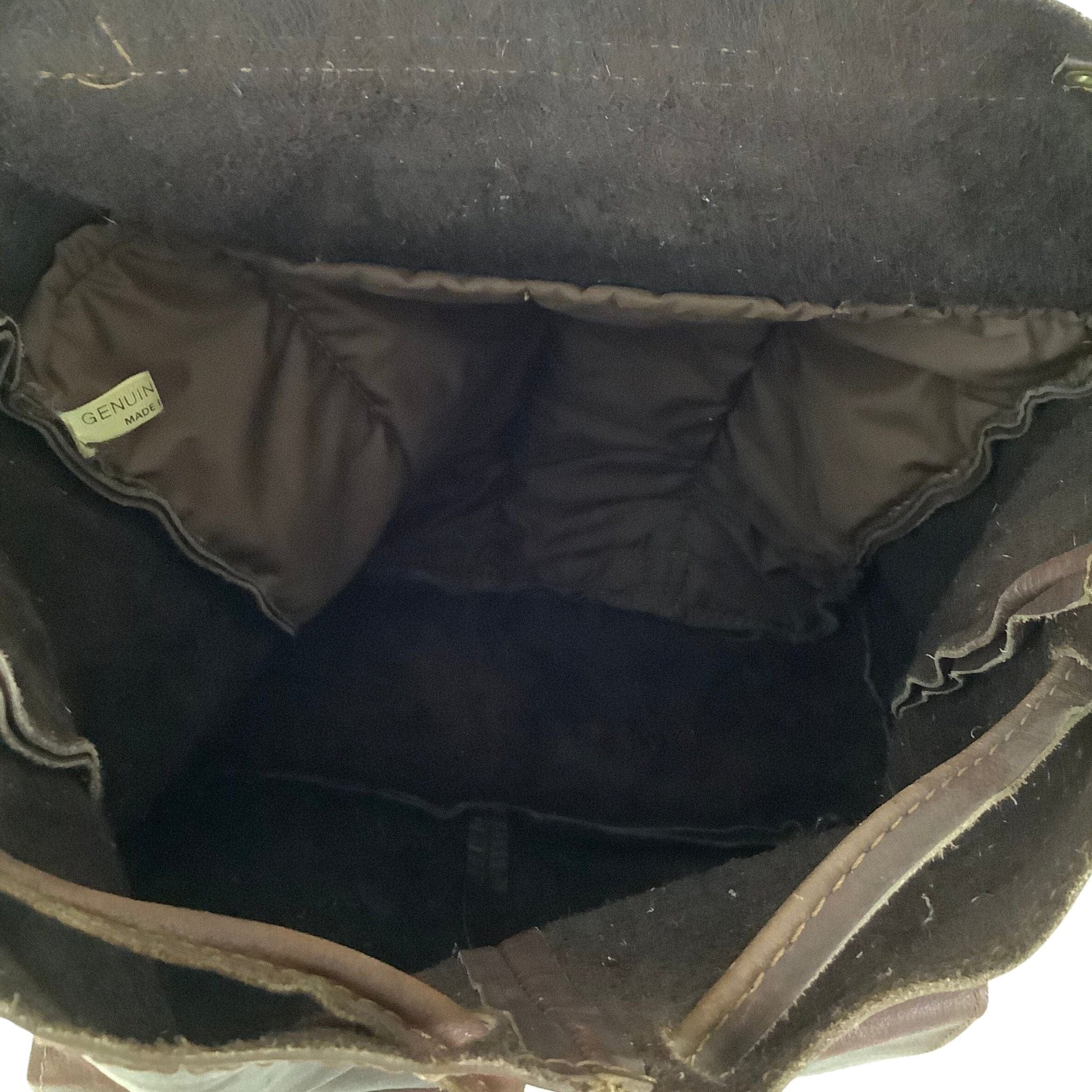 Colombian Leather Backpack 1970s Colombian Leather Backpack 1970s