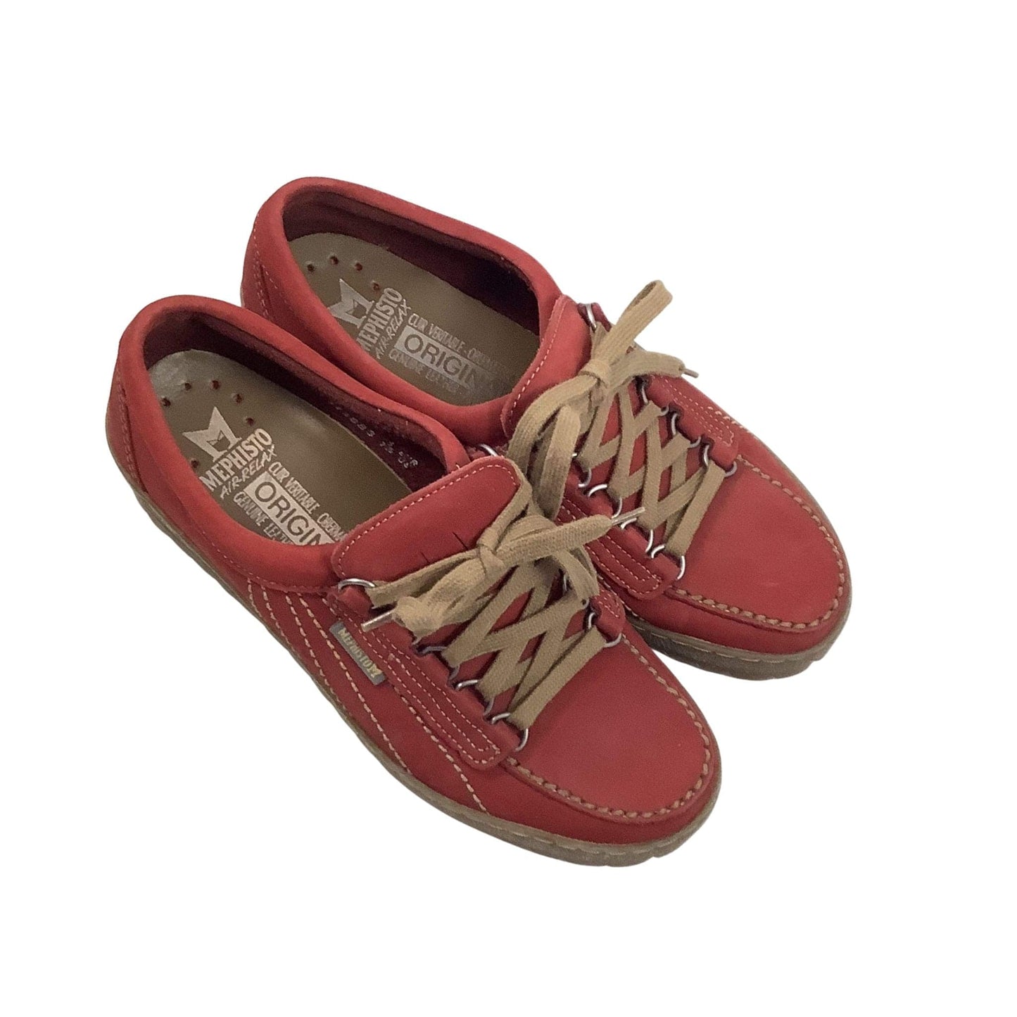 Comfort Red Oxfords 7.5 / Red / Y2K - Now