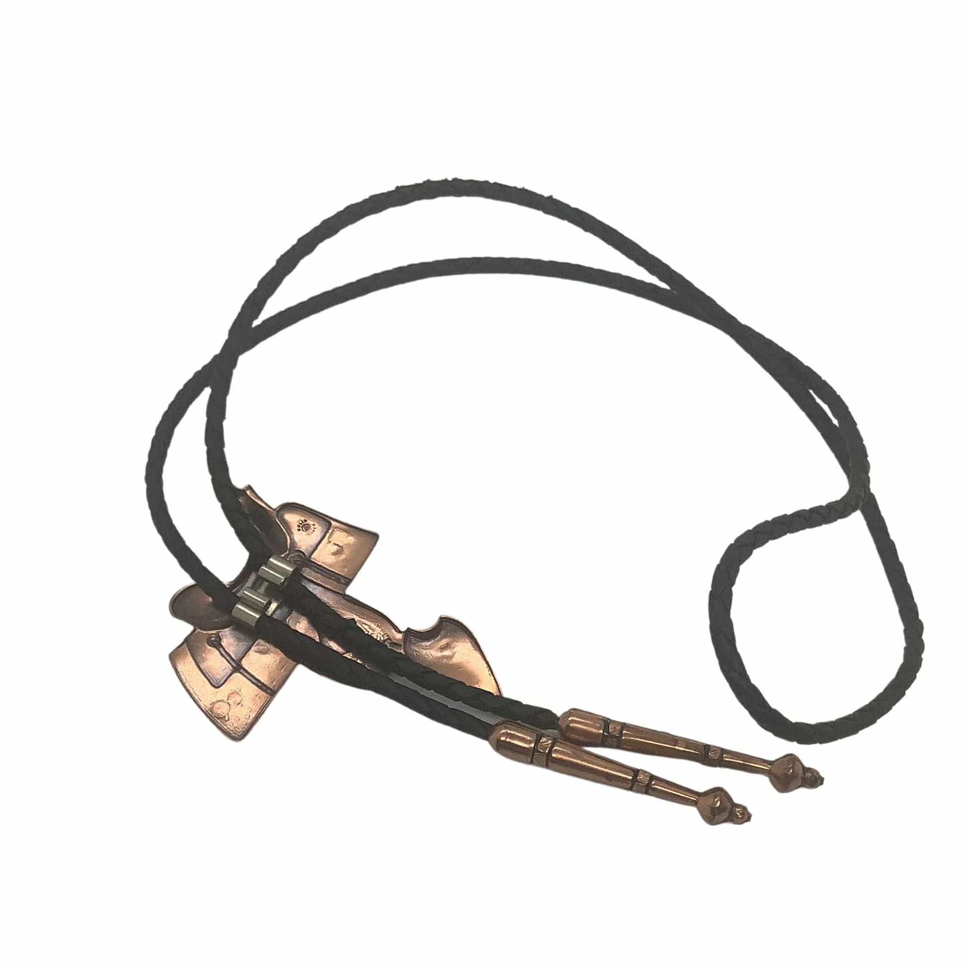 Copper Saddle Bolo Tie