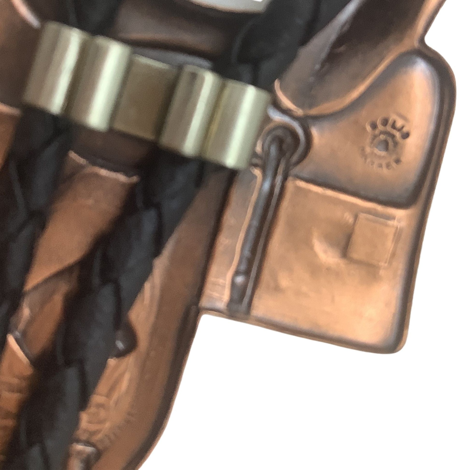 Copper Saddle Bolo Tie