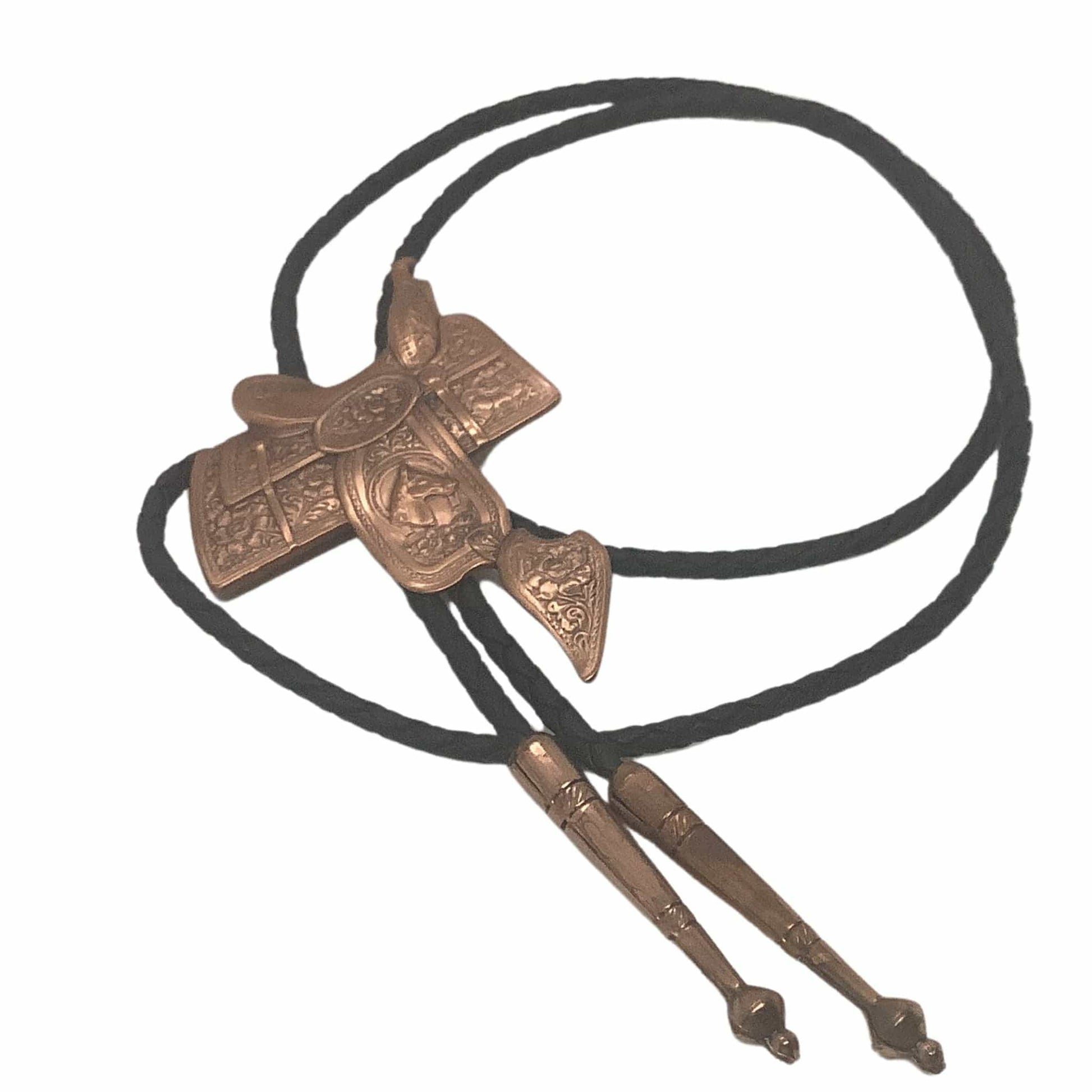 Copper Saddle Bolo Tie