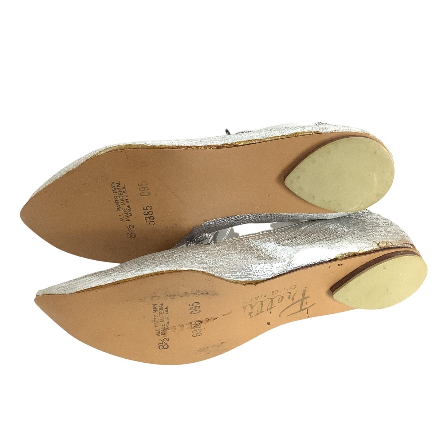 Costume Lurex Flat Shoes