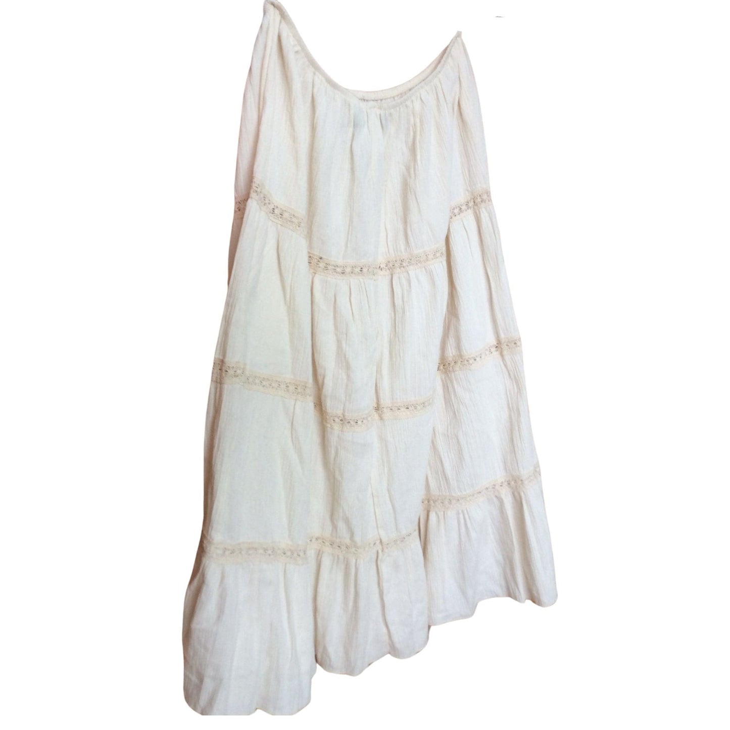 Cotton Gauze Peasant Skirt
