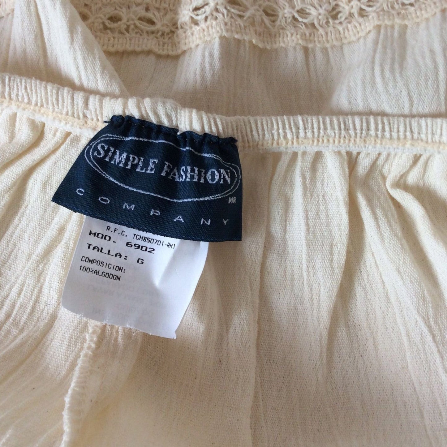 Cotton Gauze Peasant Skirt