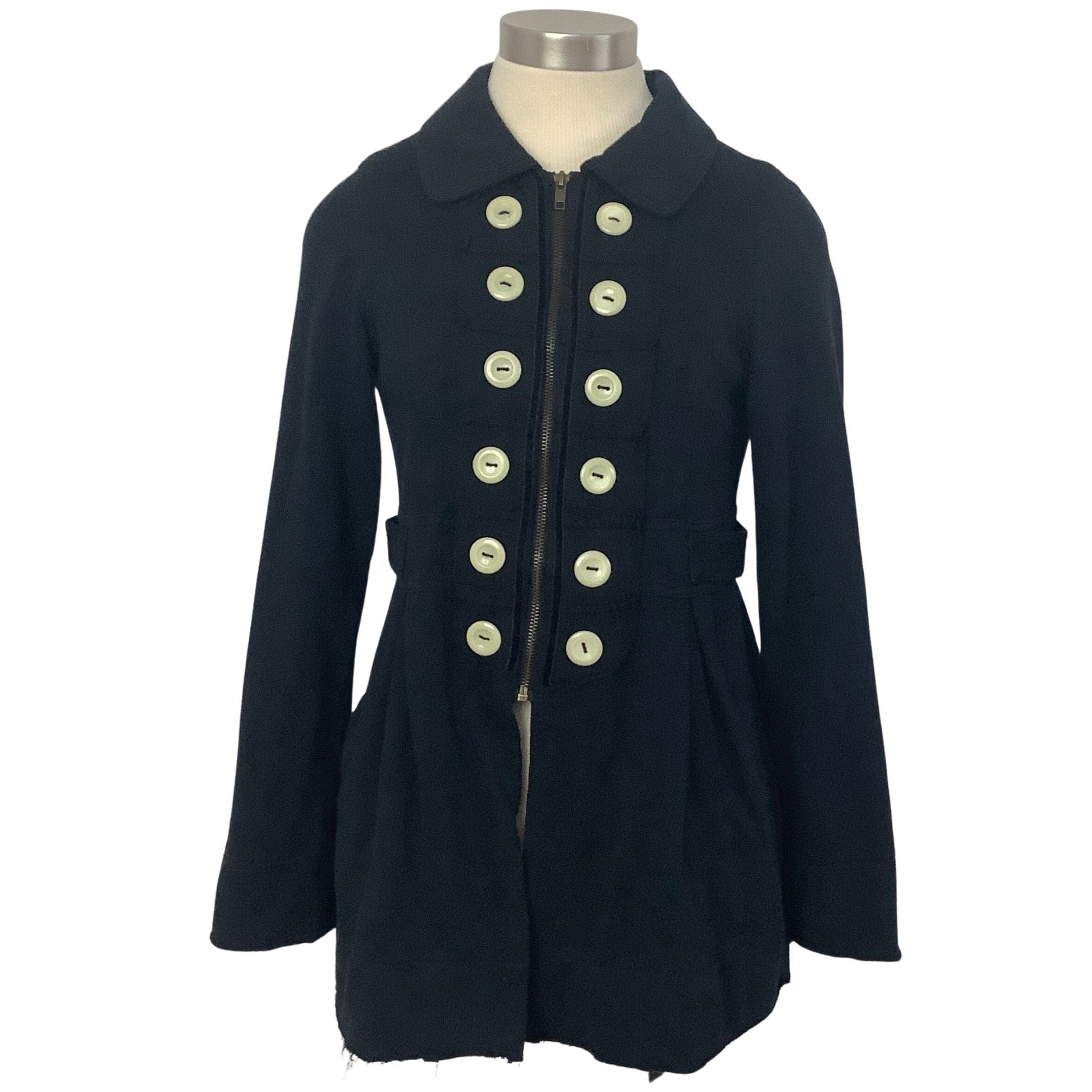 Cotton Pea-Coat Jacket