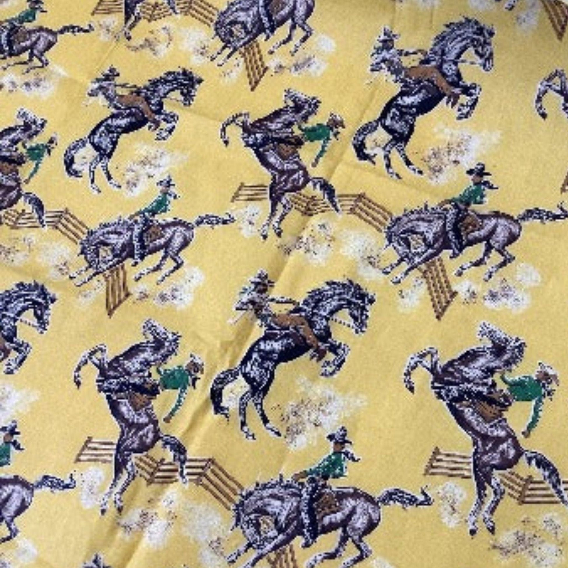 Cowboy Flannel Fabric