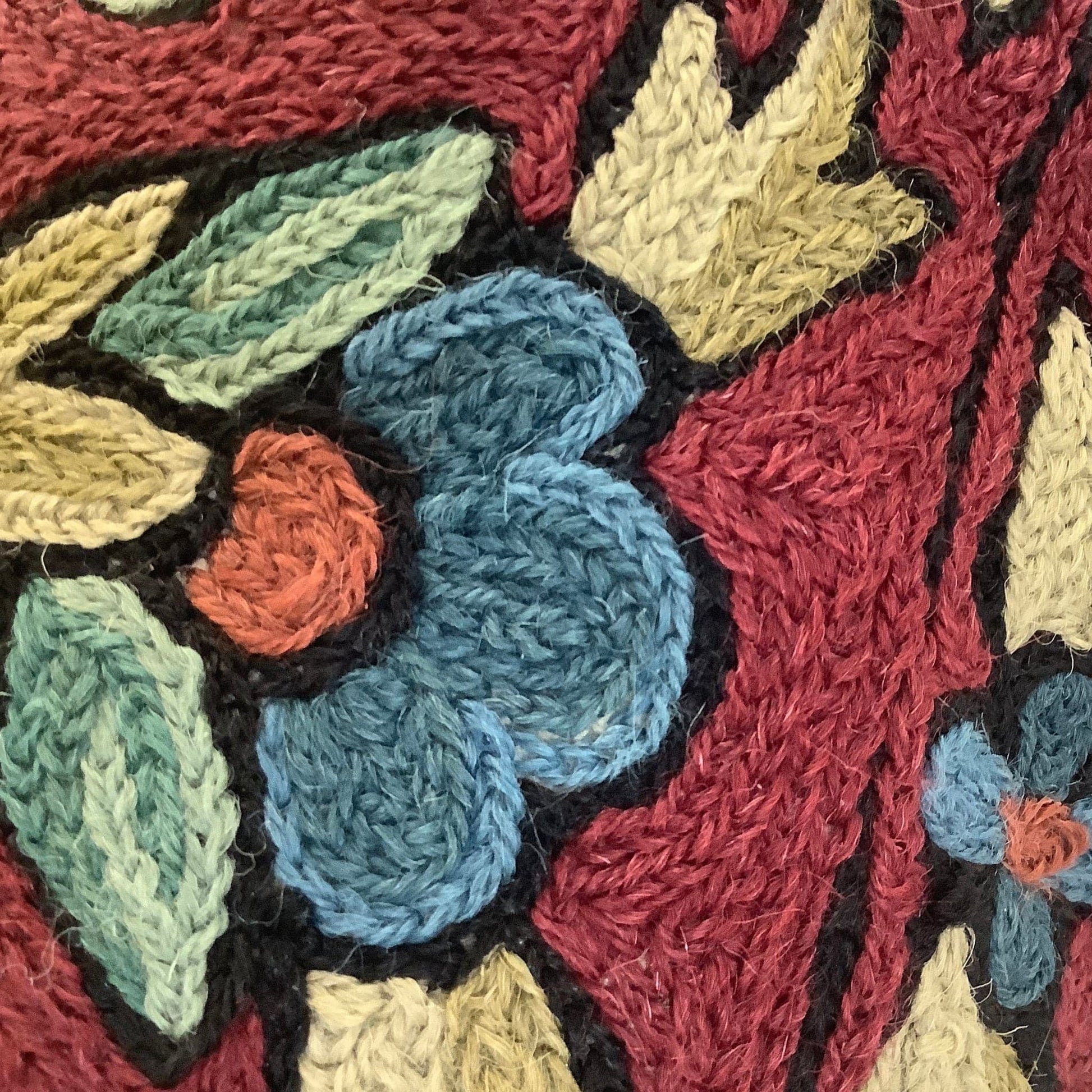 Crewel Embroidered Pillows
