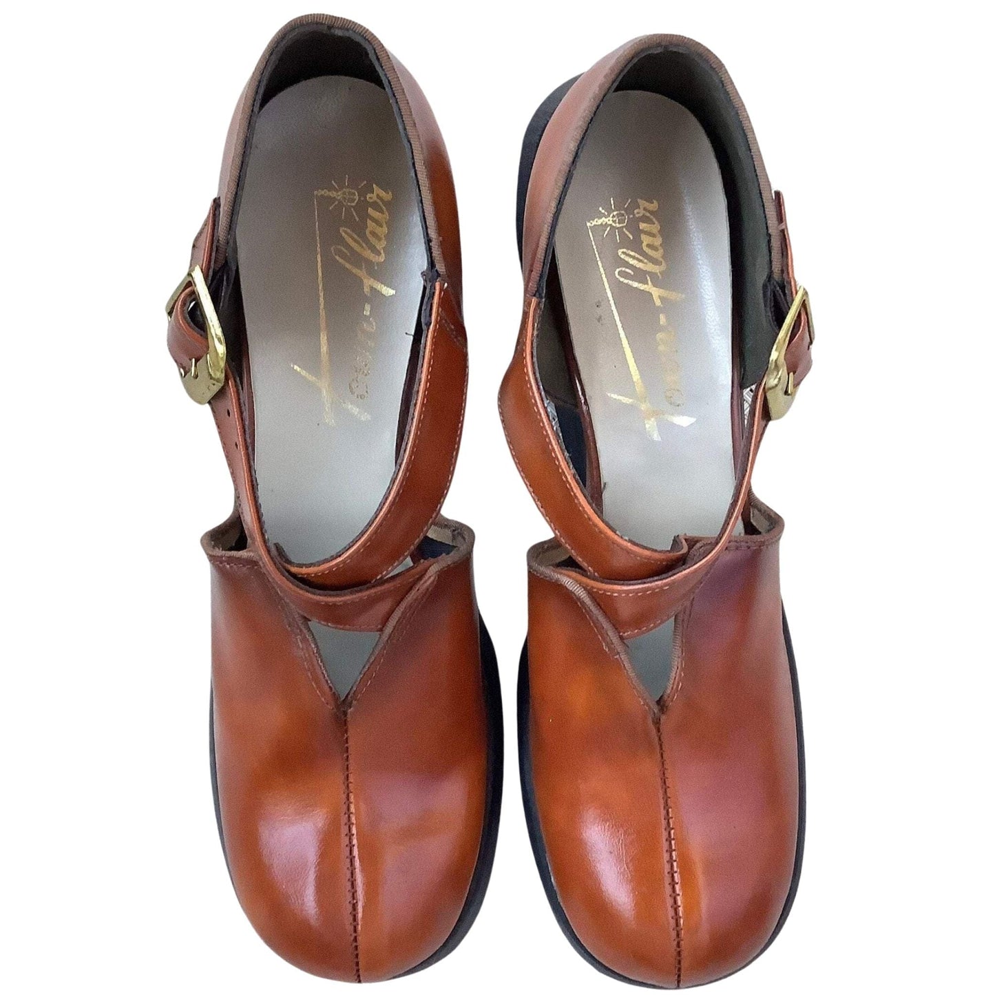 Crisscross Vintage Heels