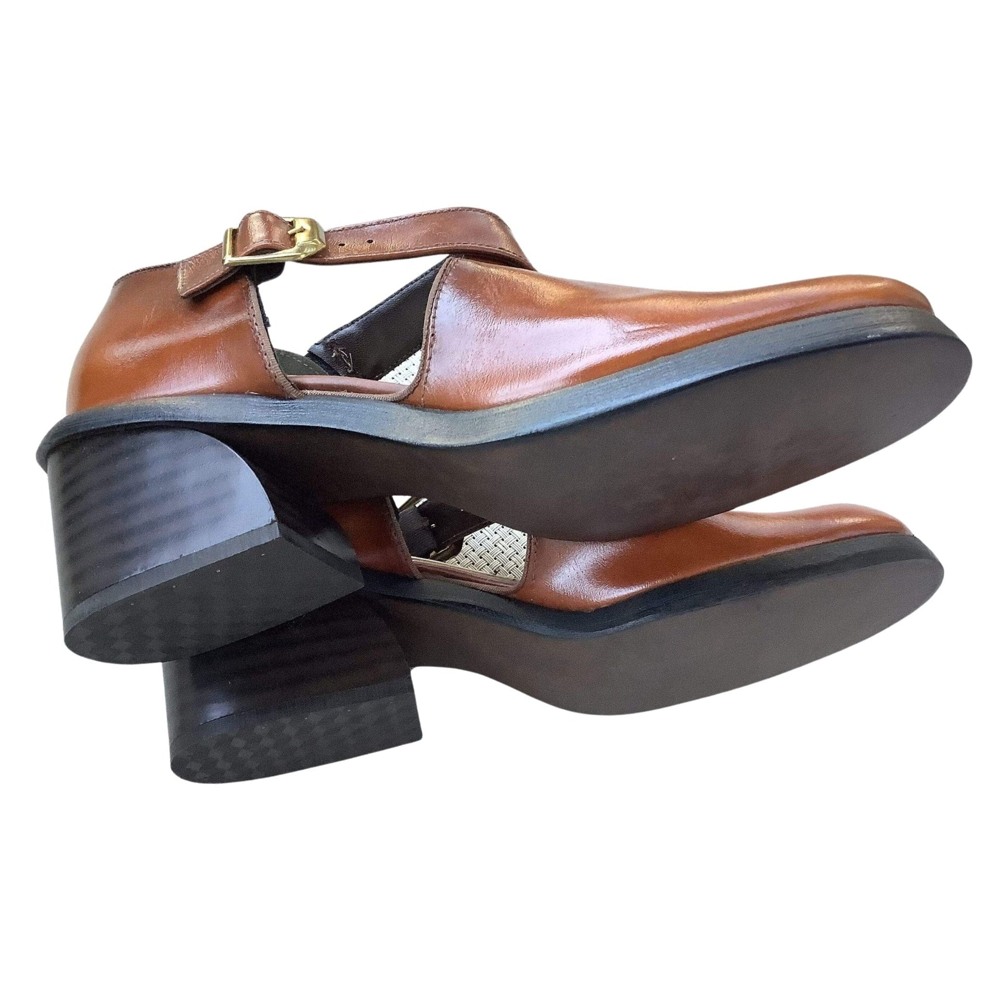 Crisscross Vintage Heels