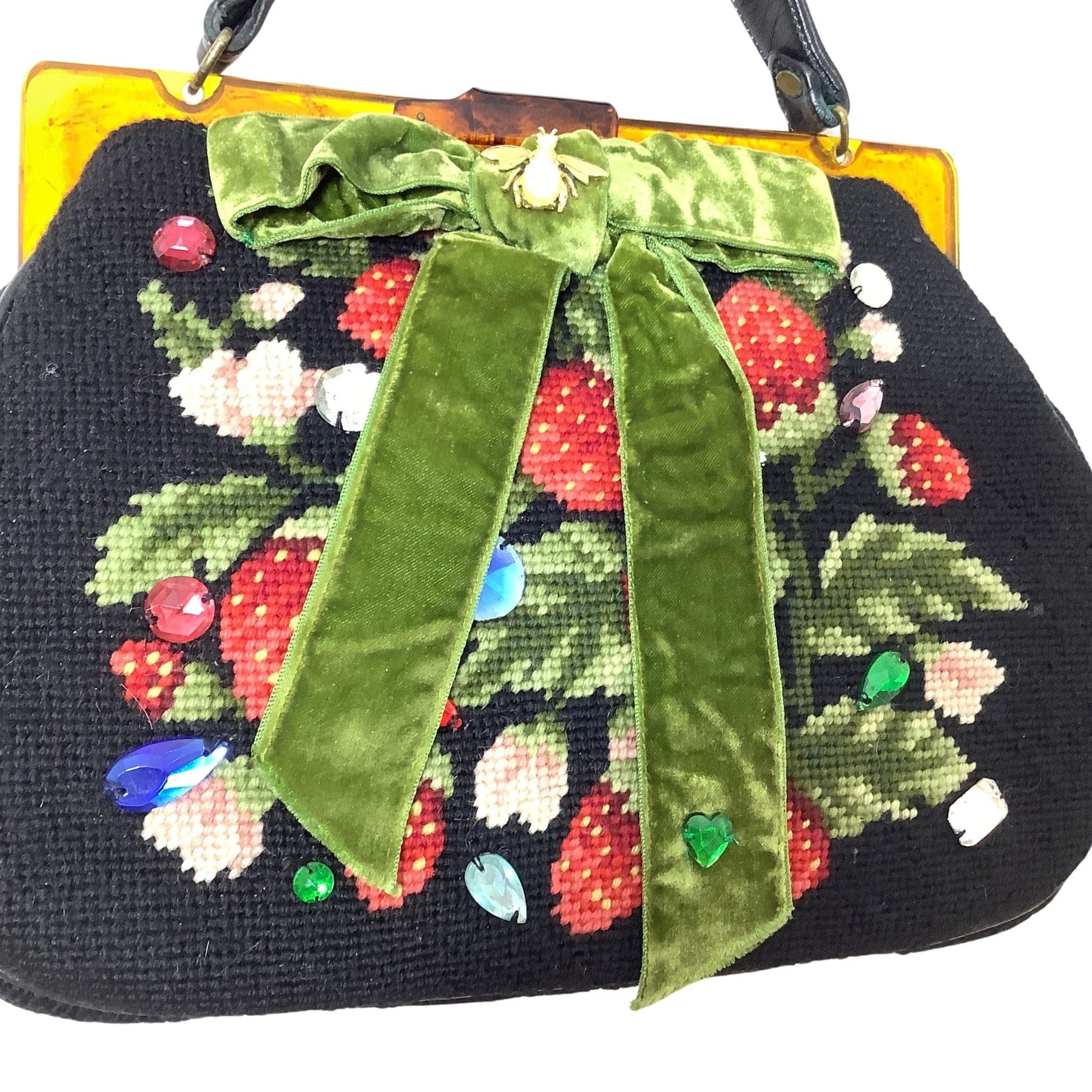 Cross-Stitch Vintage Purse