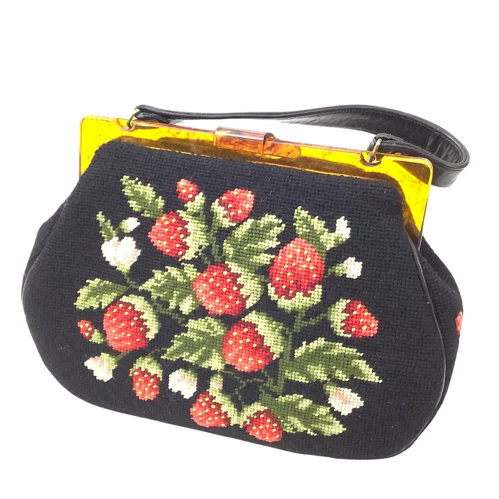 Cross-Stitch Vintage Purse