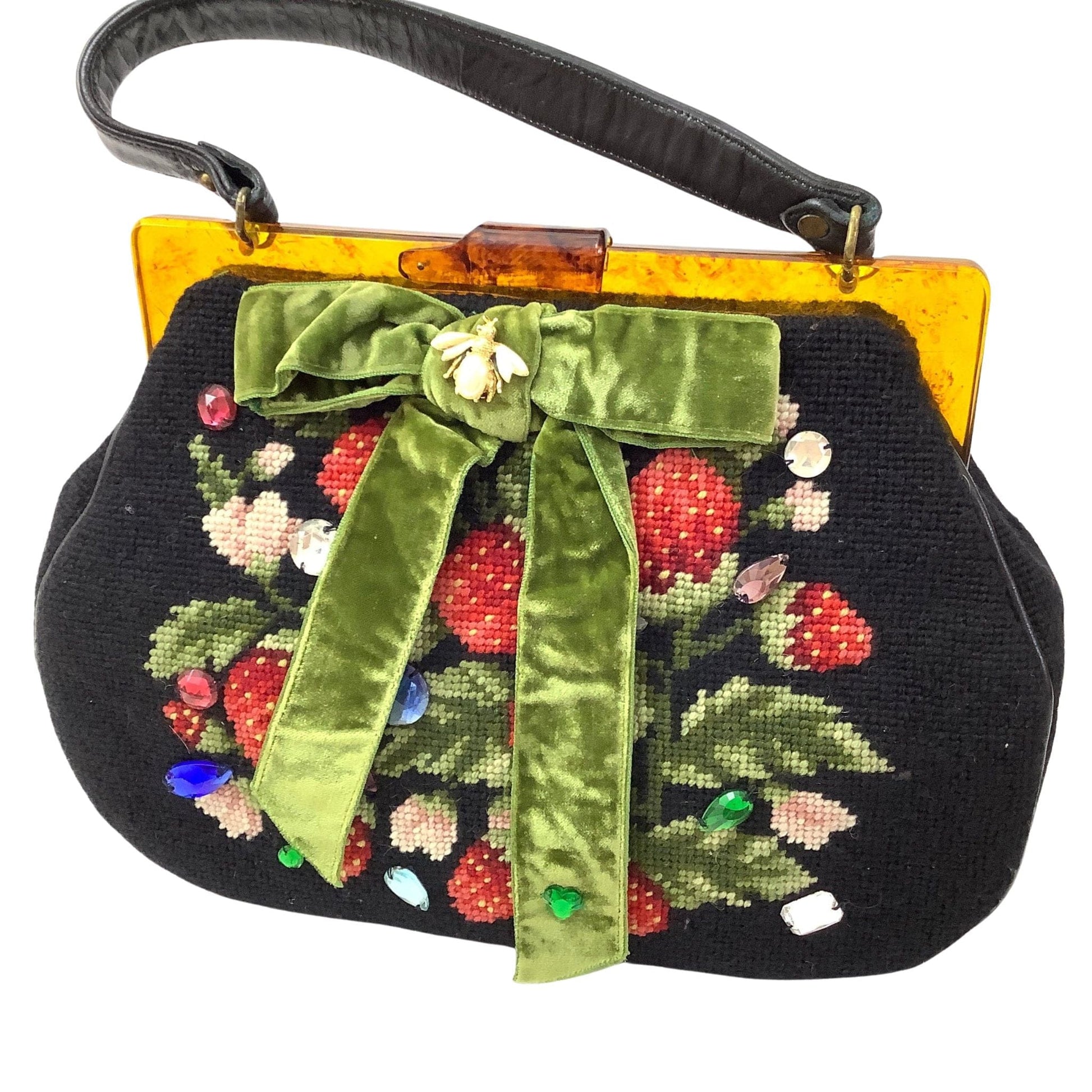Cross-Stitch Vintage Purse
