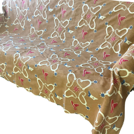 Cutter Cowboy Bedspread