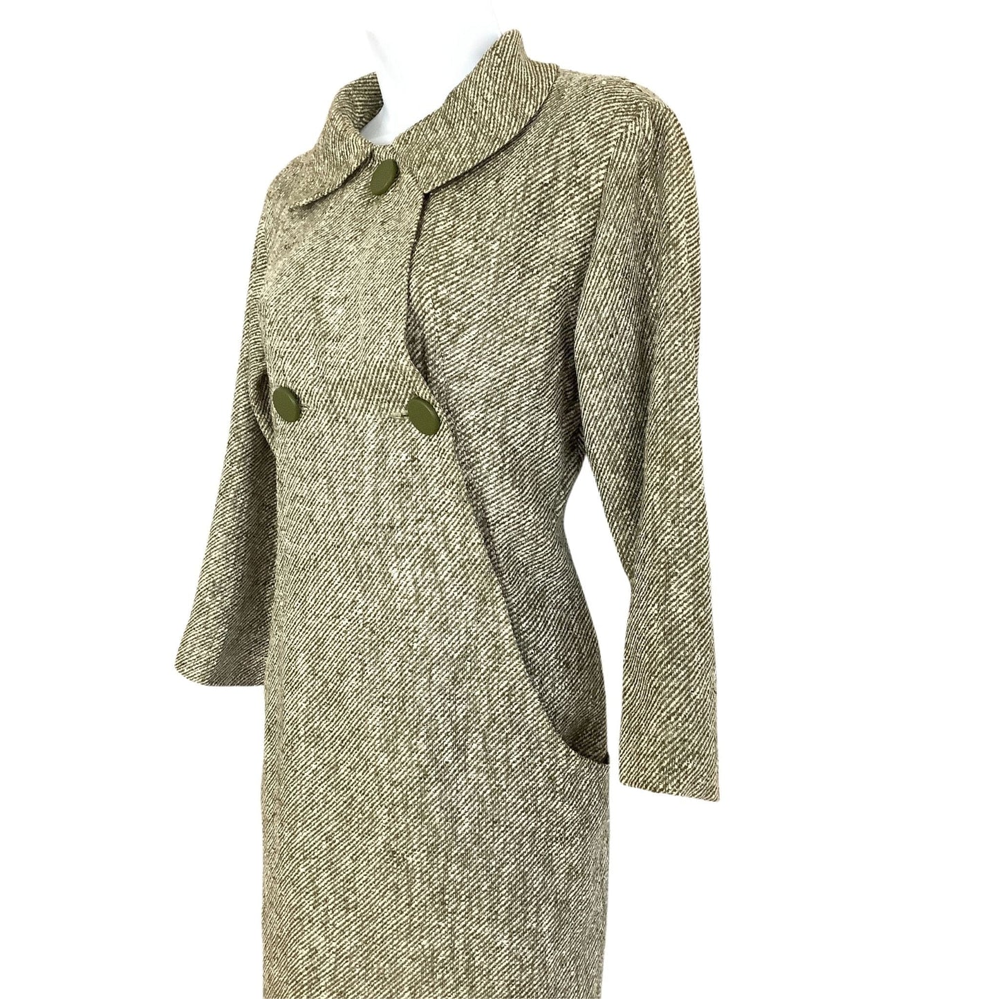 David Crystal Linen Dress