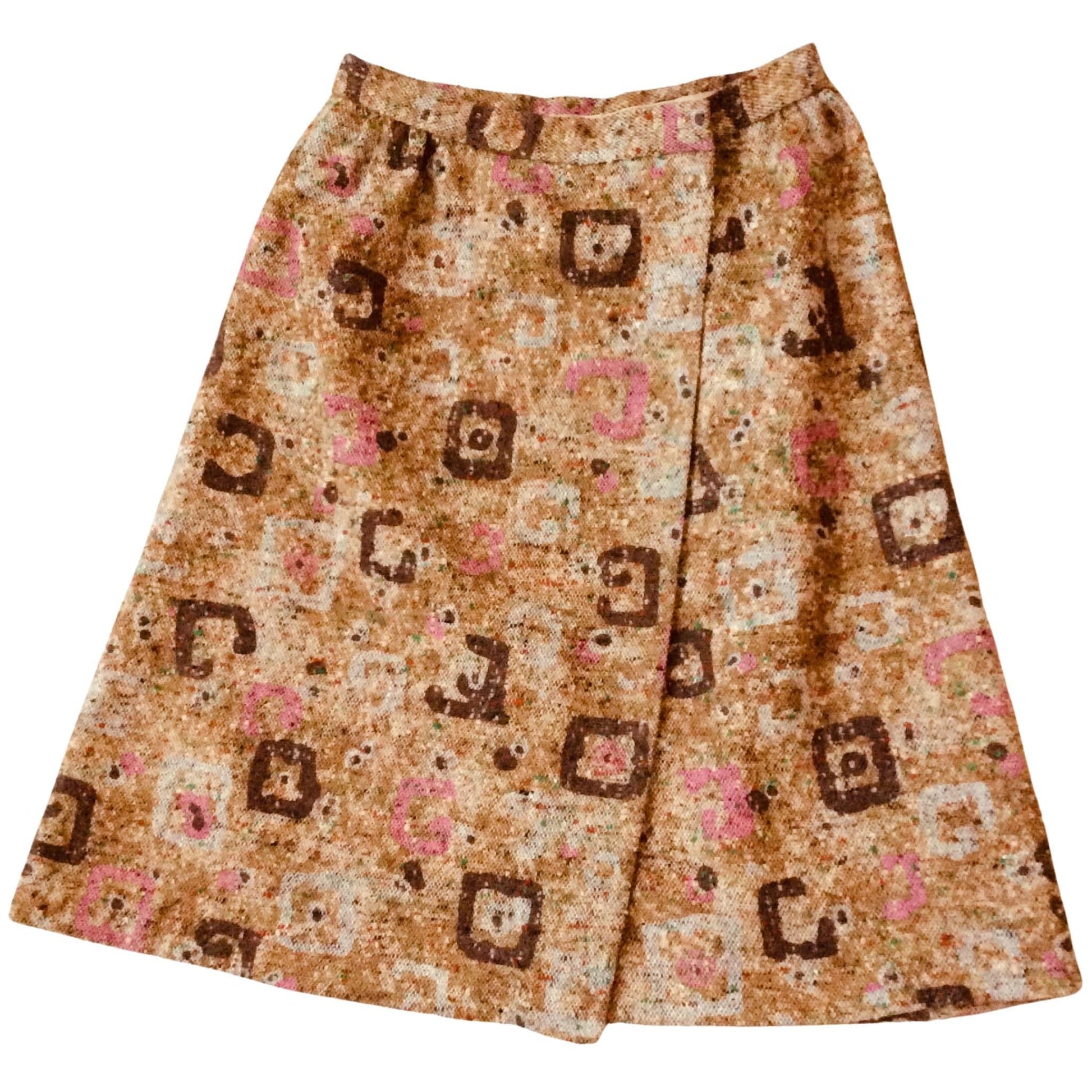 David Crystal Skirt Suit