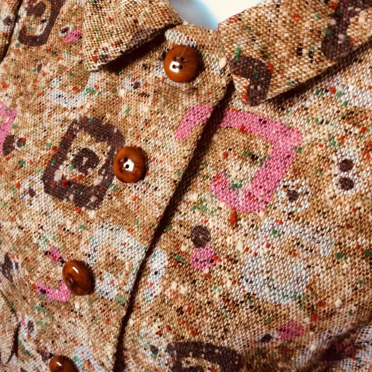 David Crystal Skirt Suit