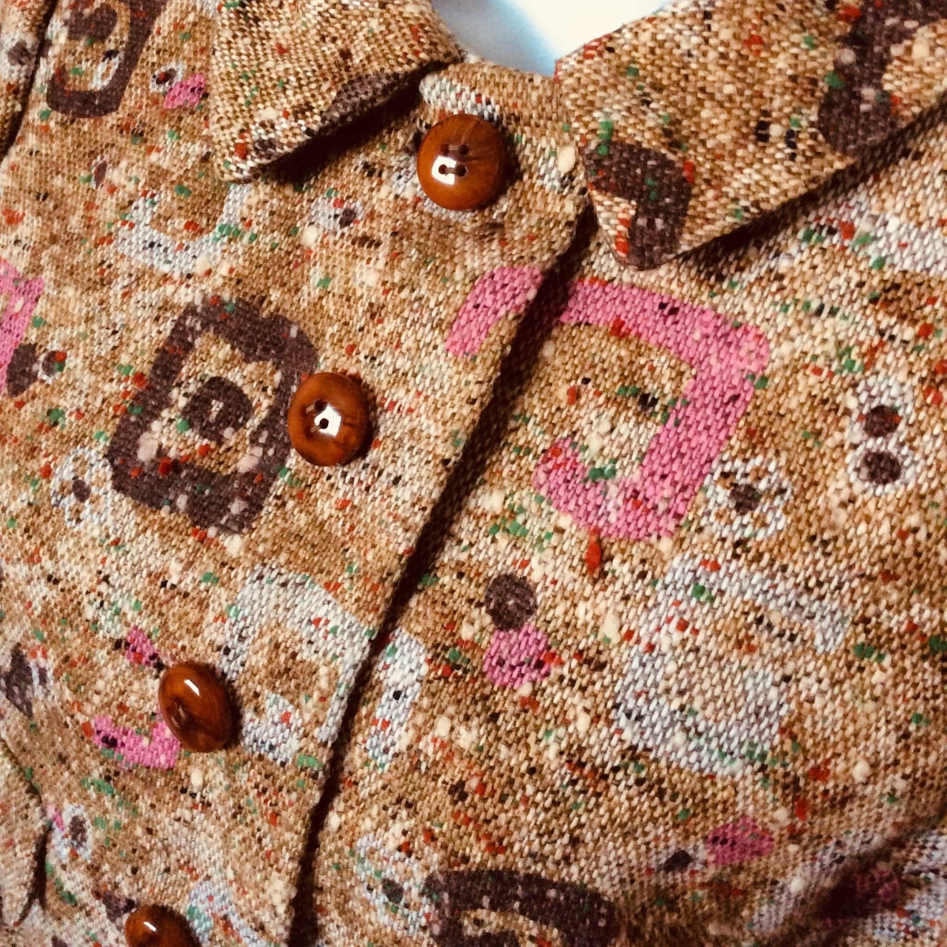 David Crystal Skirt Suit
