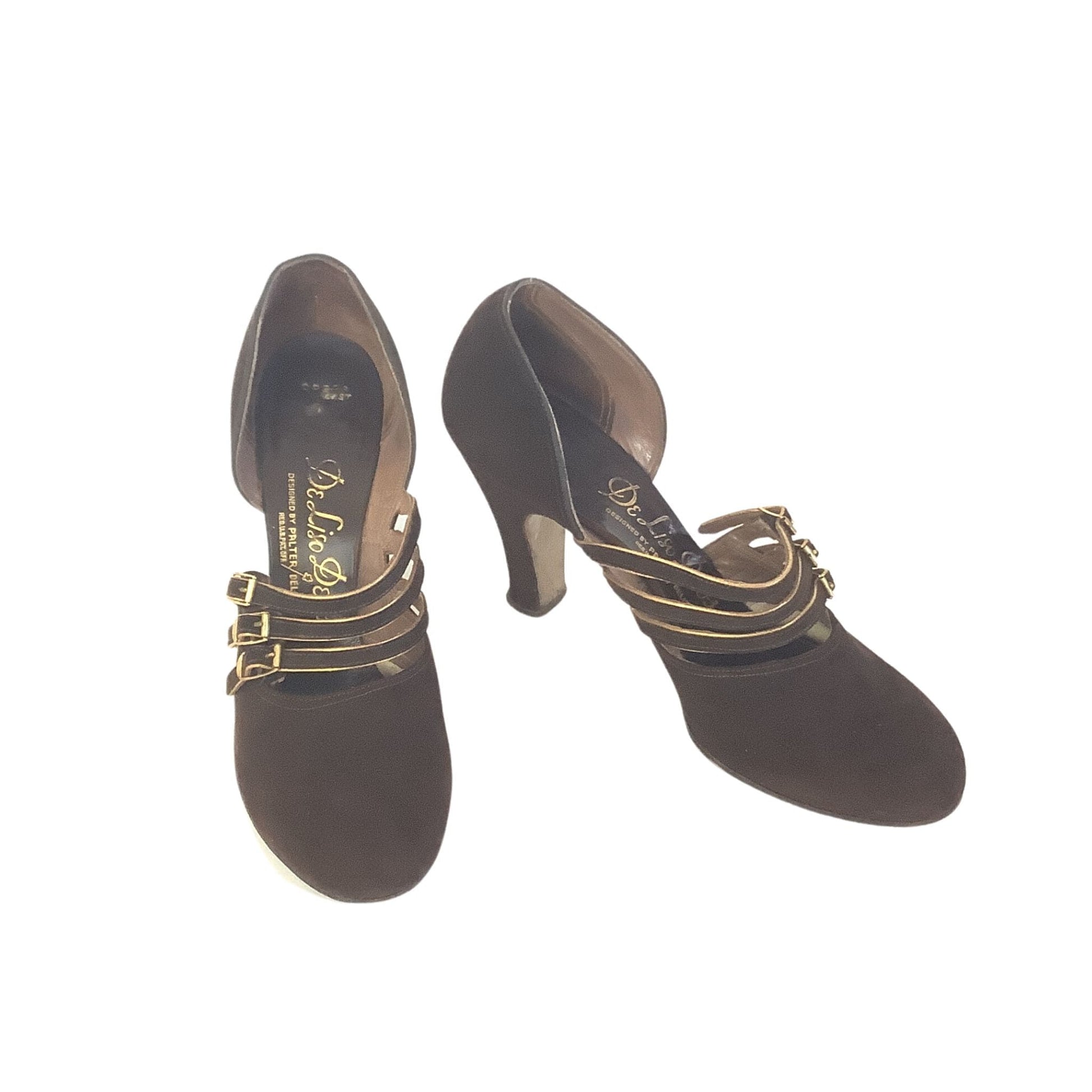 Deliso Debs Brown Heels