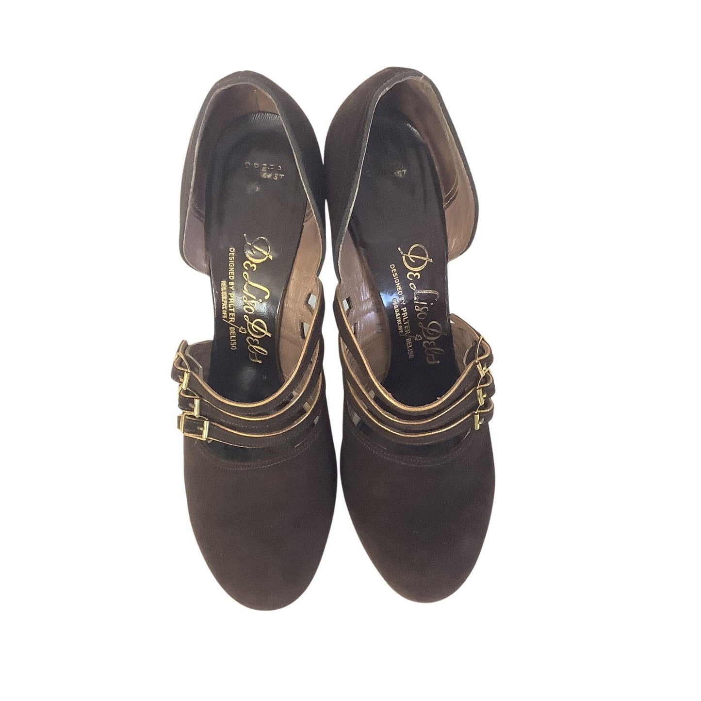 Deliso Debs Brown Heels