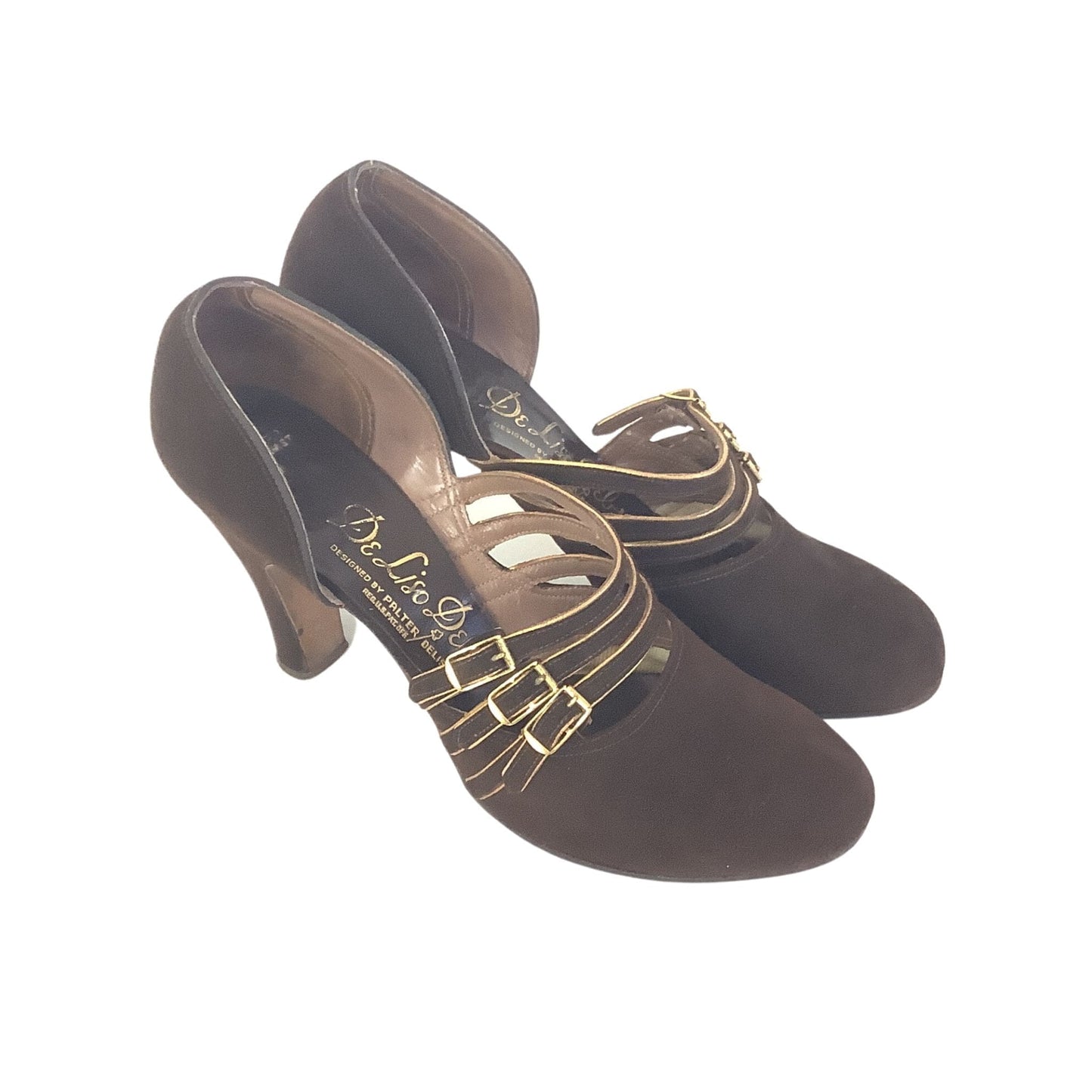 Deliso Debs Brown Heels