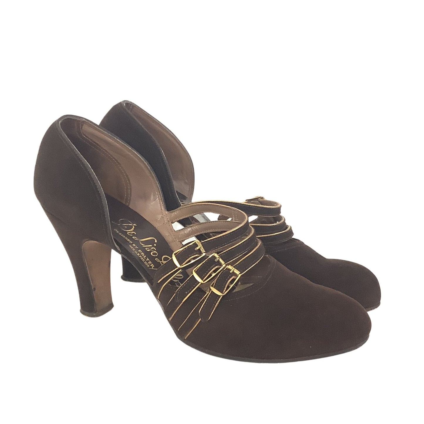 Deliso Debs Brown Heels