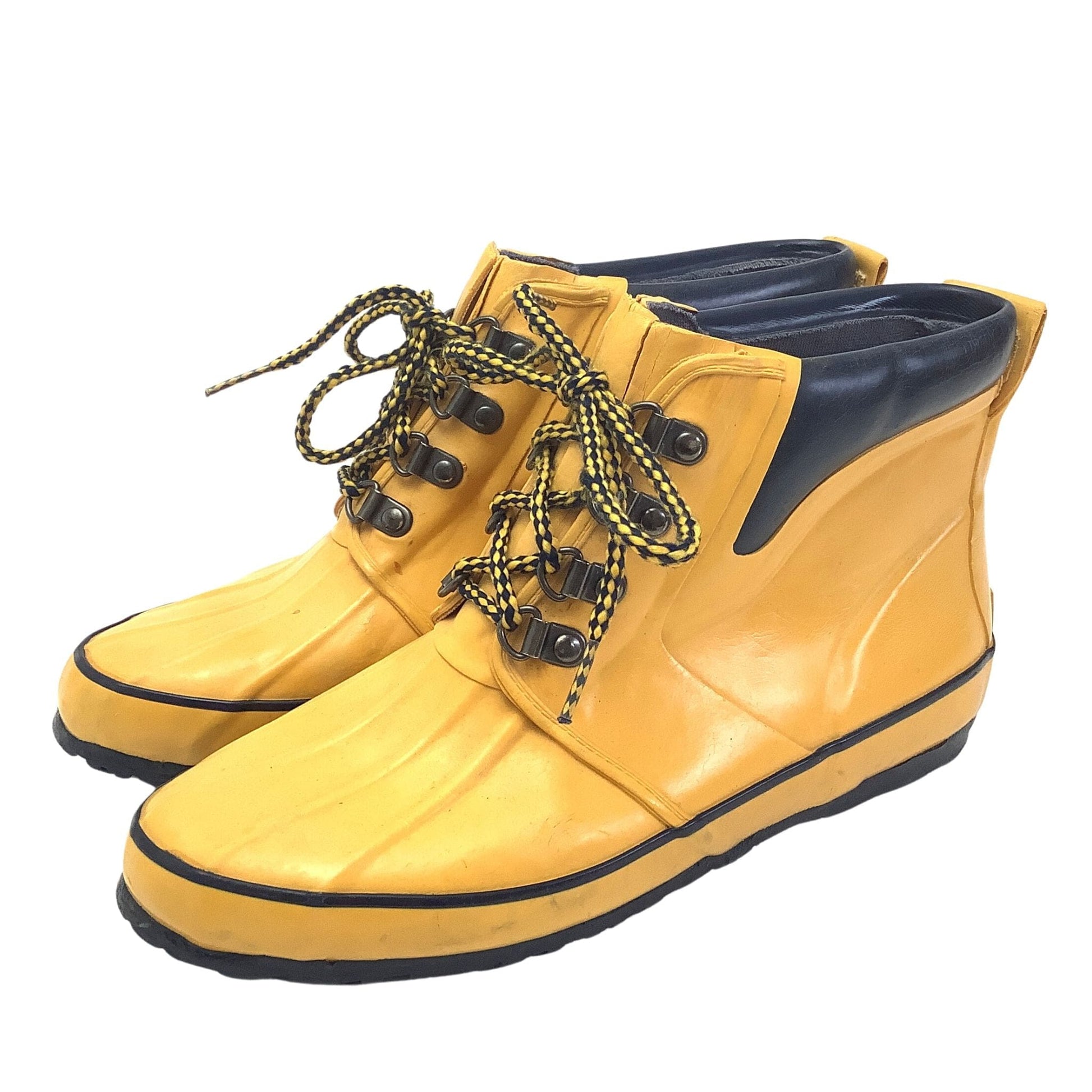 Destroyed Costume Shoes 7 / Yellow / Vintage 1970s