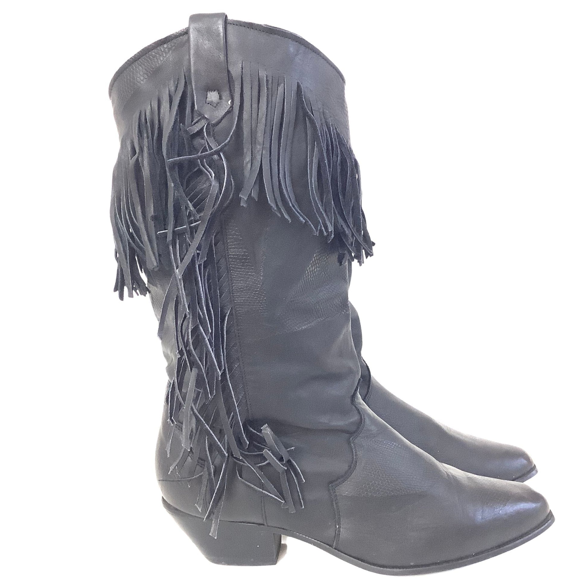Dingo Fringe Cowboy Boots