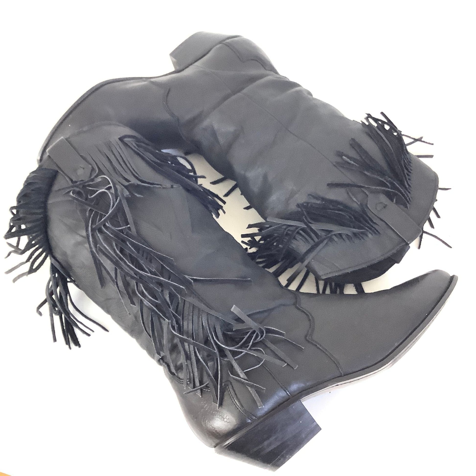 Dingo Fringe Cowboy Boots