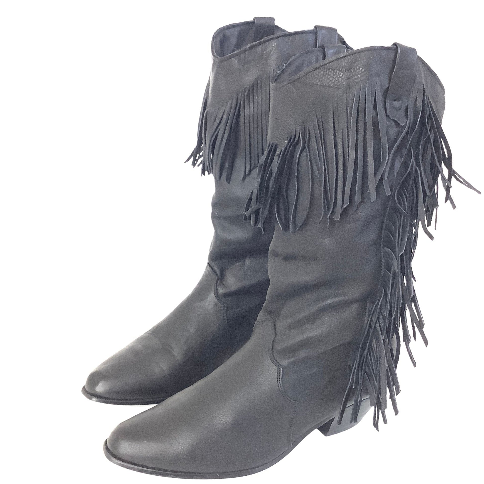 Dingo Fringe Cowboy Boots
