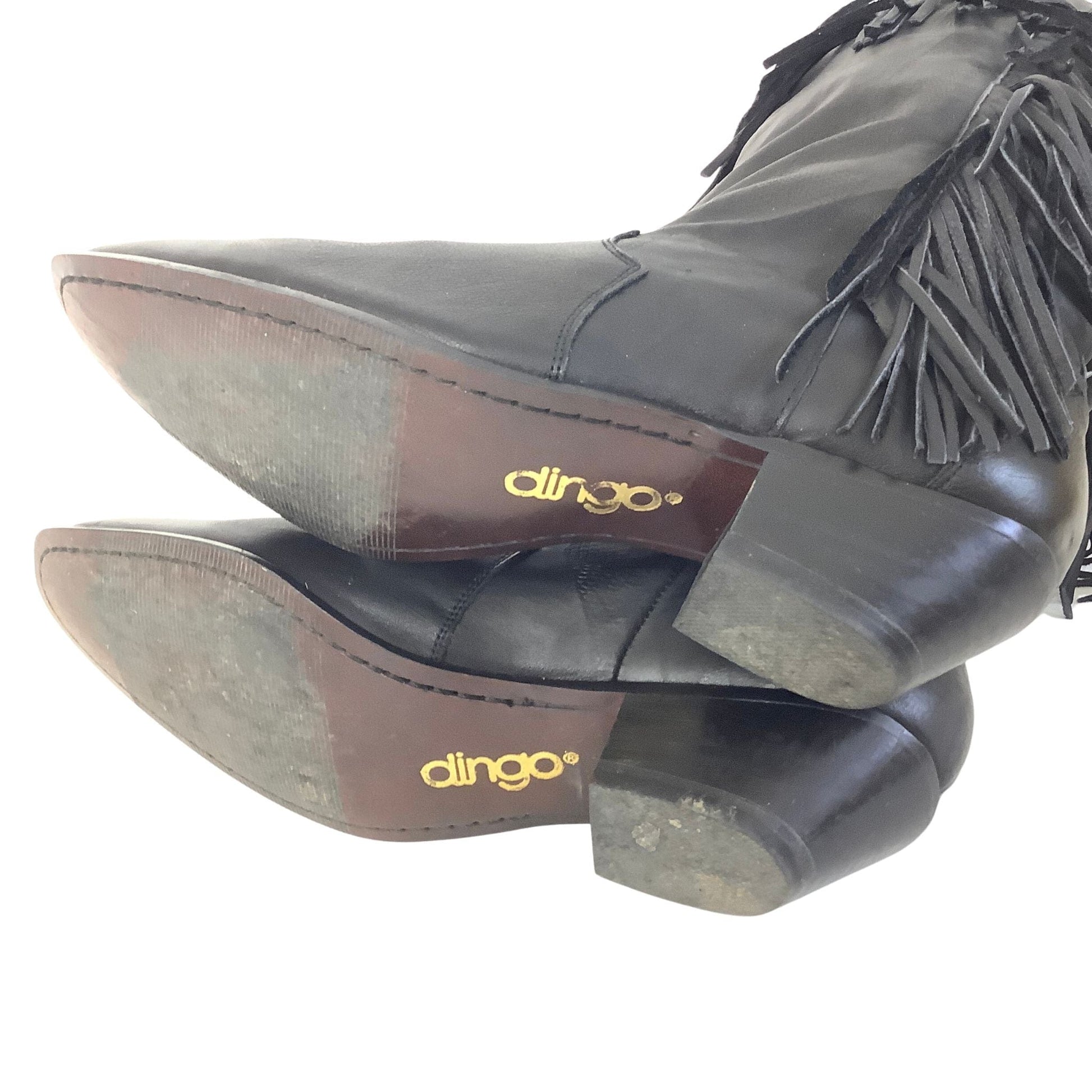 Dingo Fringe Cowboy Boots