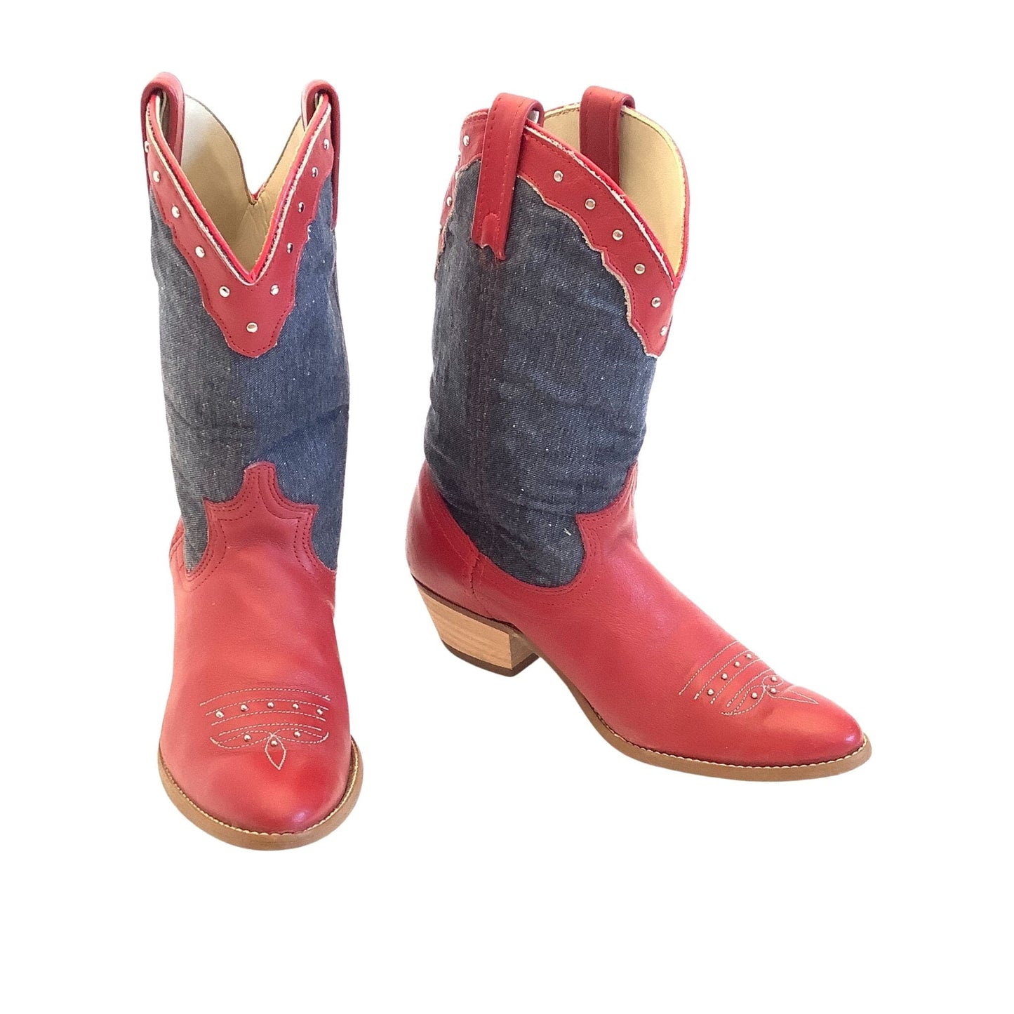 Dingo Western Boots 6.5 / Multi / Vintage 1970s
