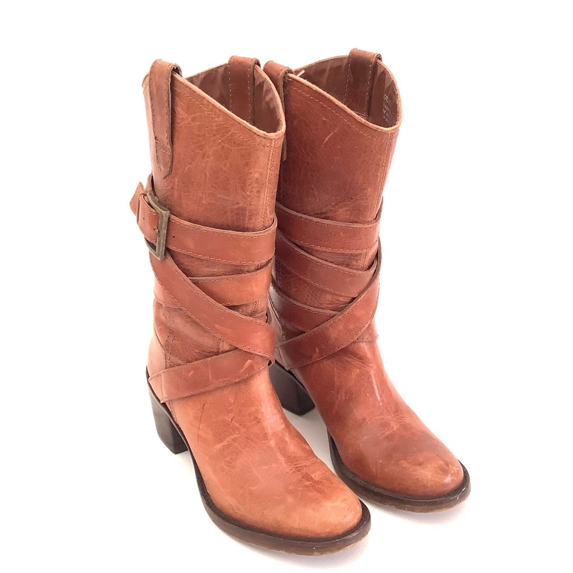 Distressed Retro Boots