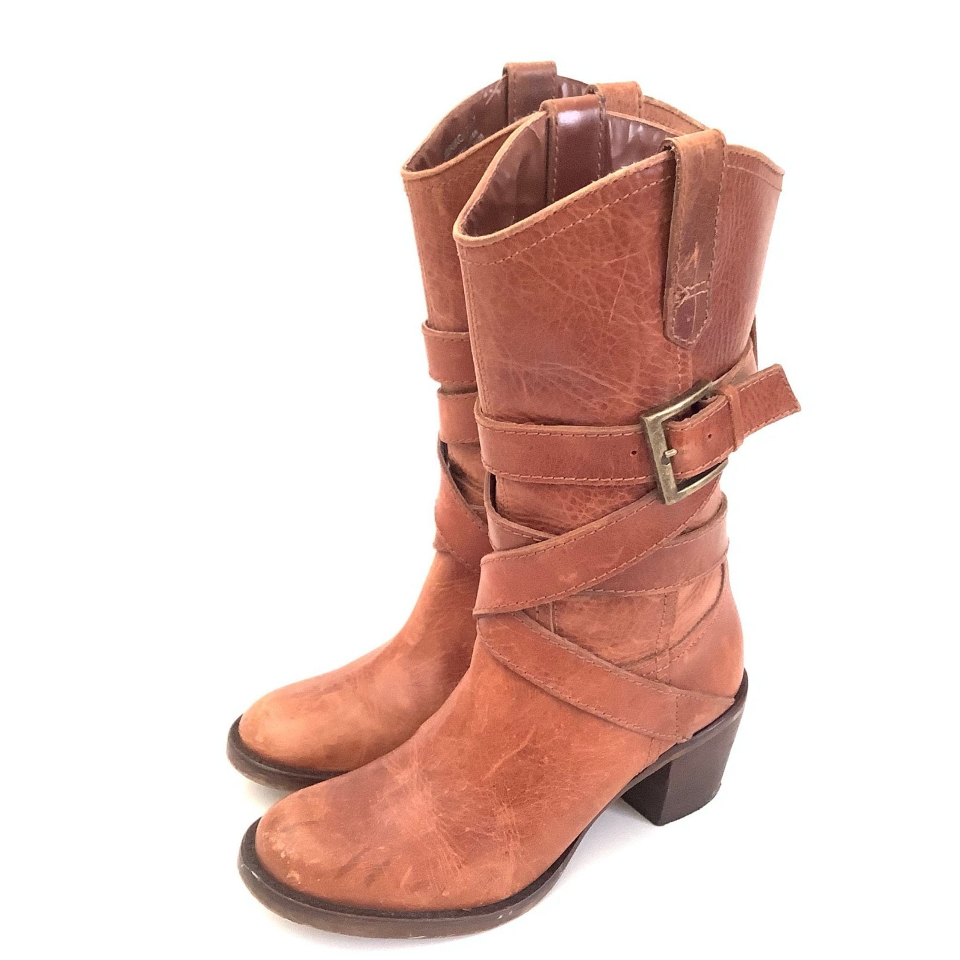 Distressed Retro Boots