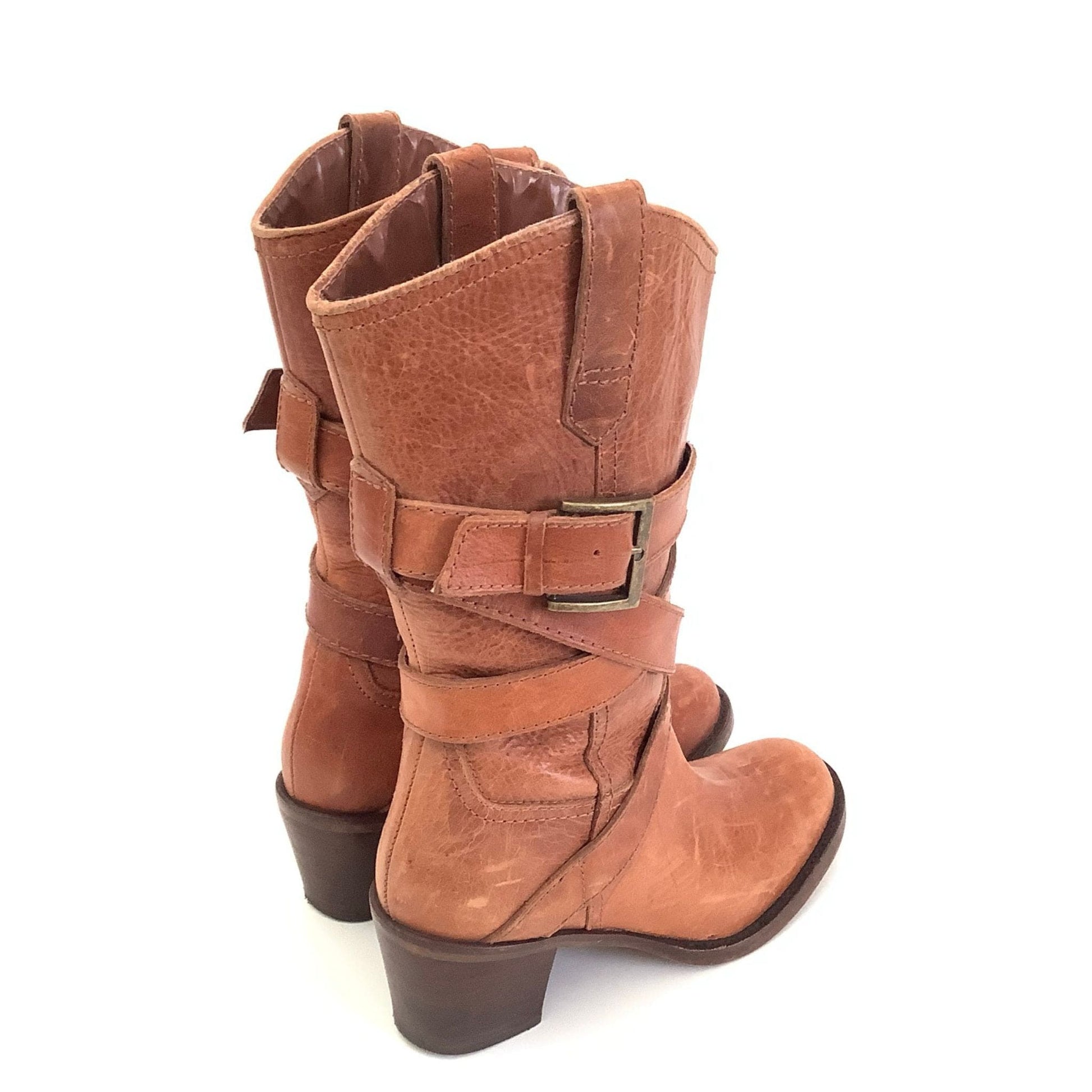 Distressed Retro Boots