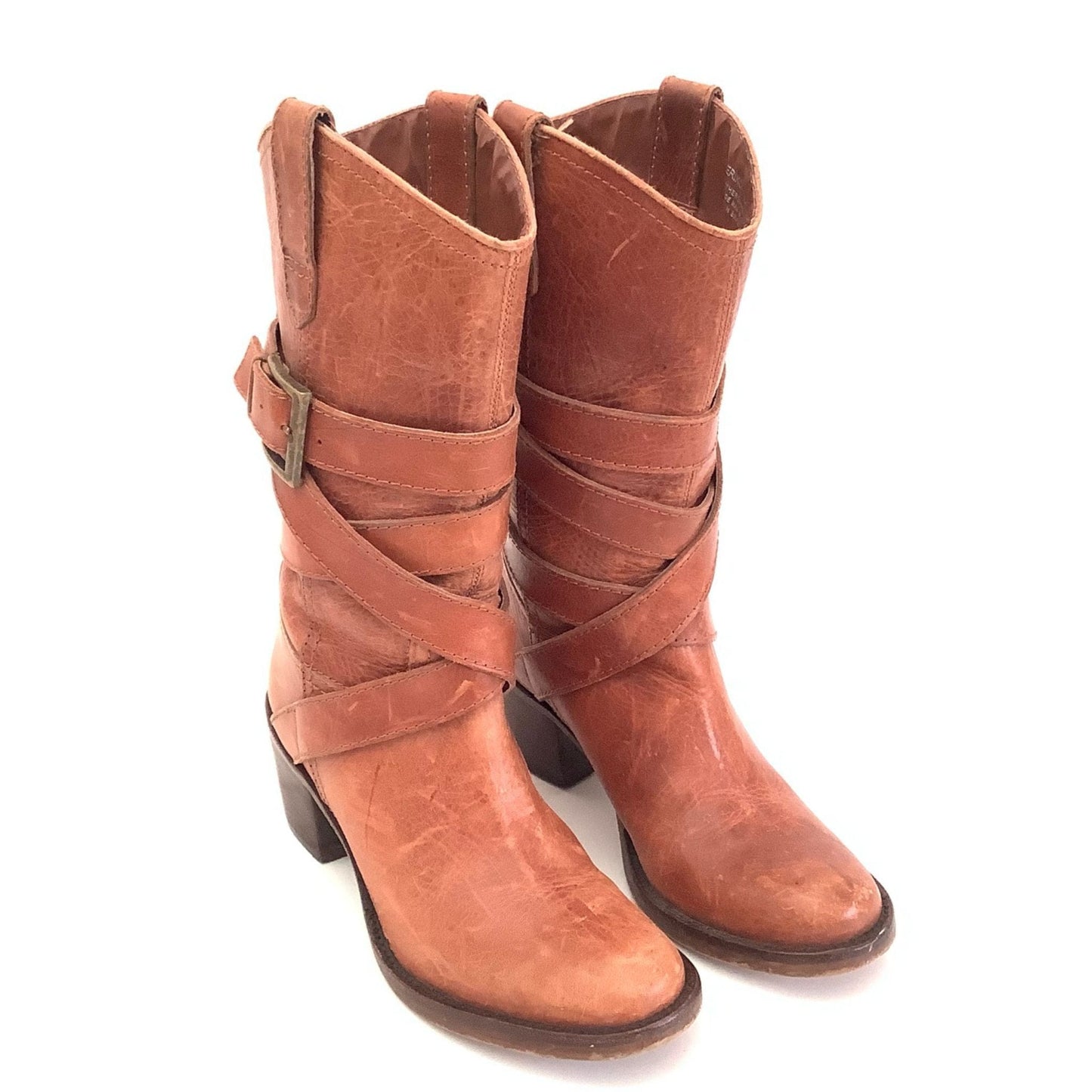 Distressed Retro Boots