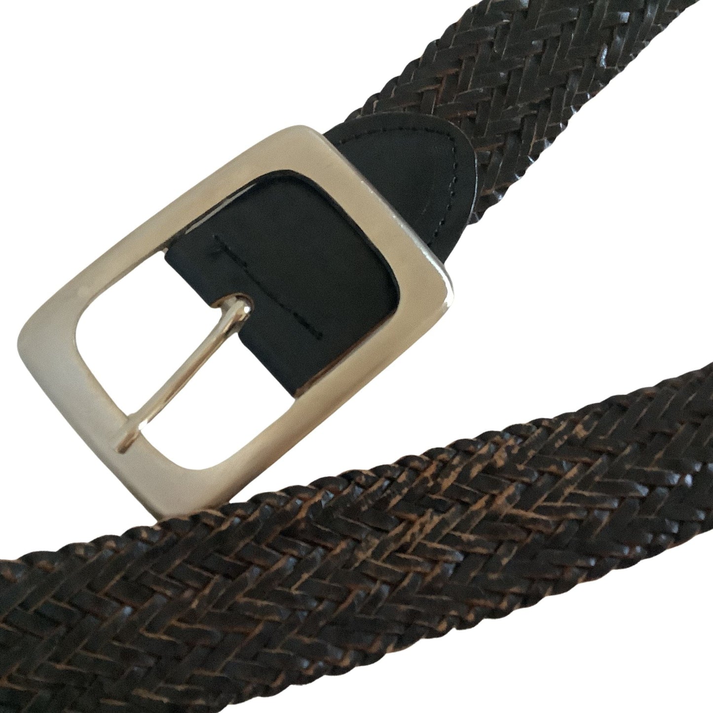 Distressed Woven Belt