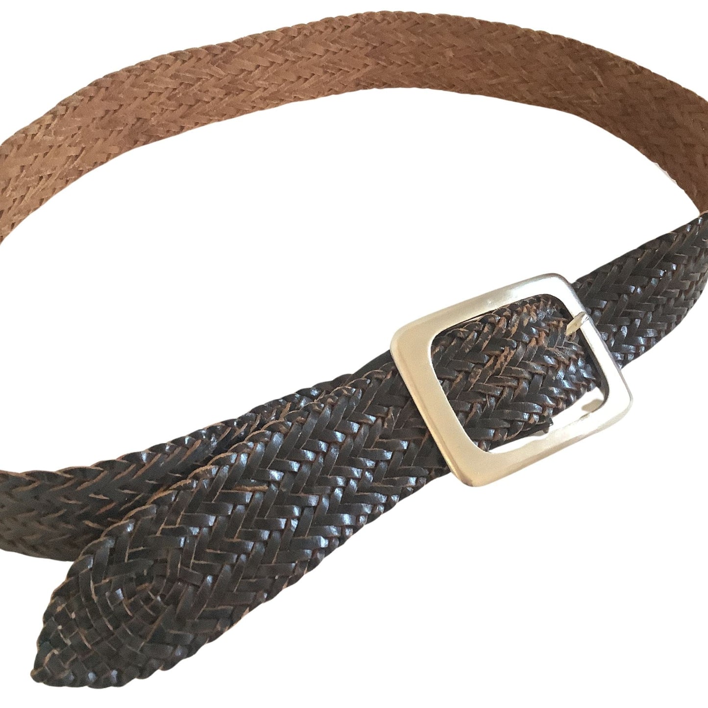 Distressed Woven Belt