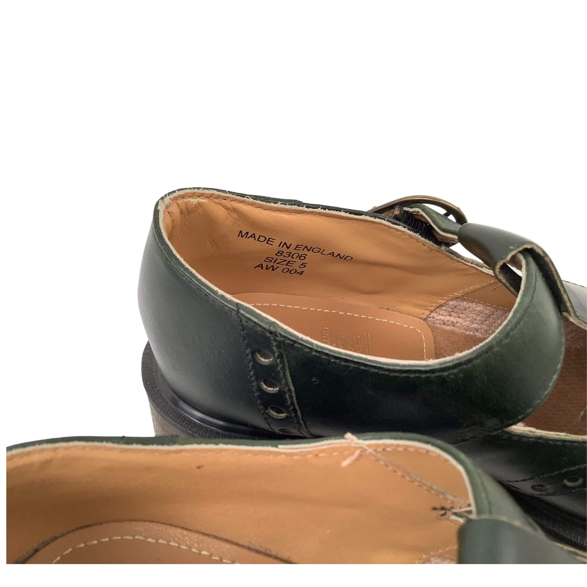 Doc Martens Creepers Green Mary Janes Women's Size-7